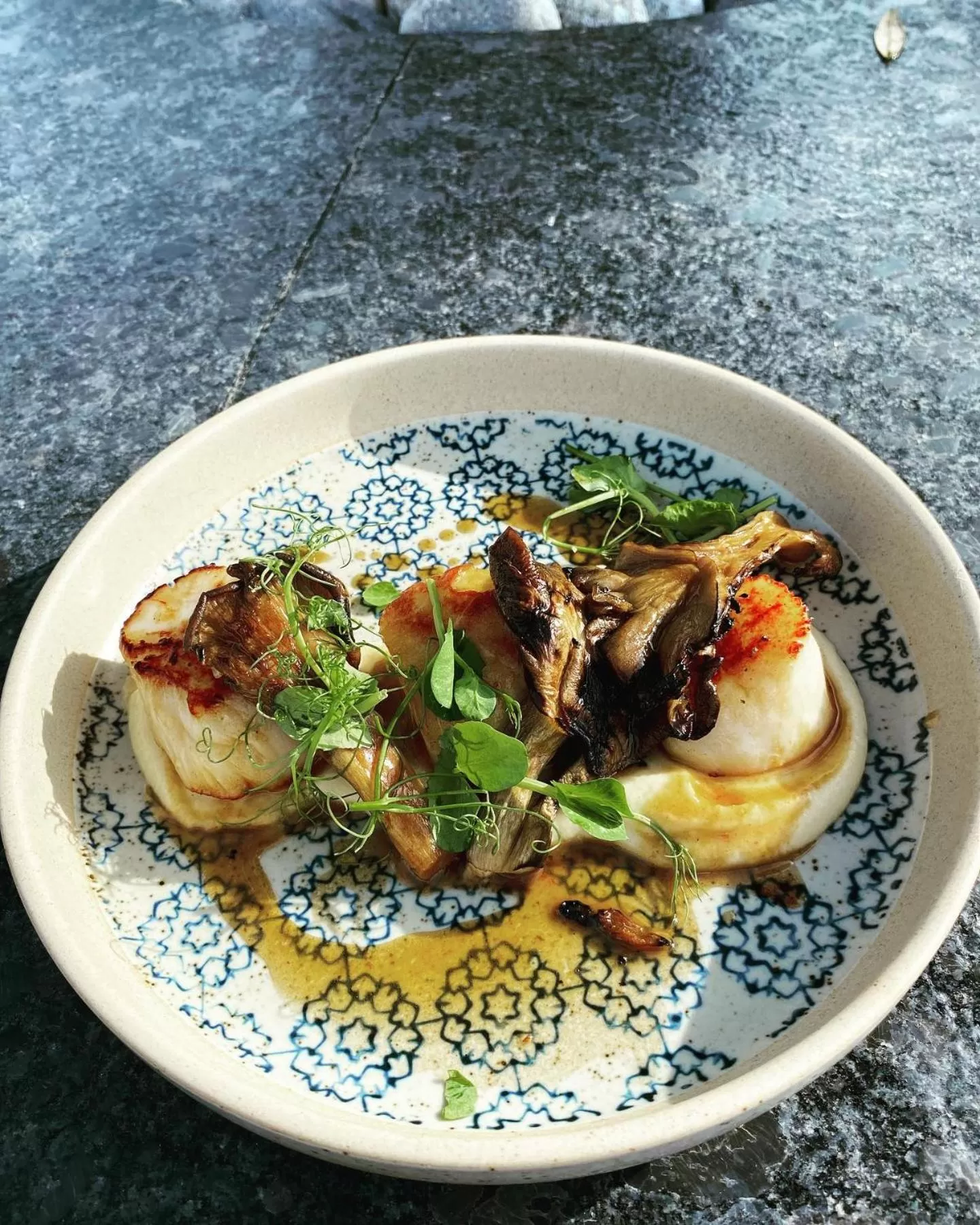 Dining area in The Seaview, East Preston