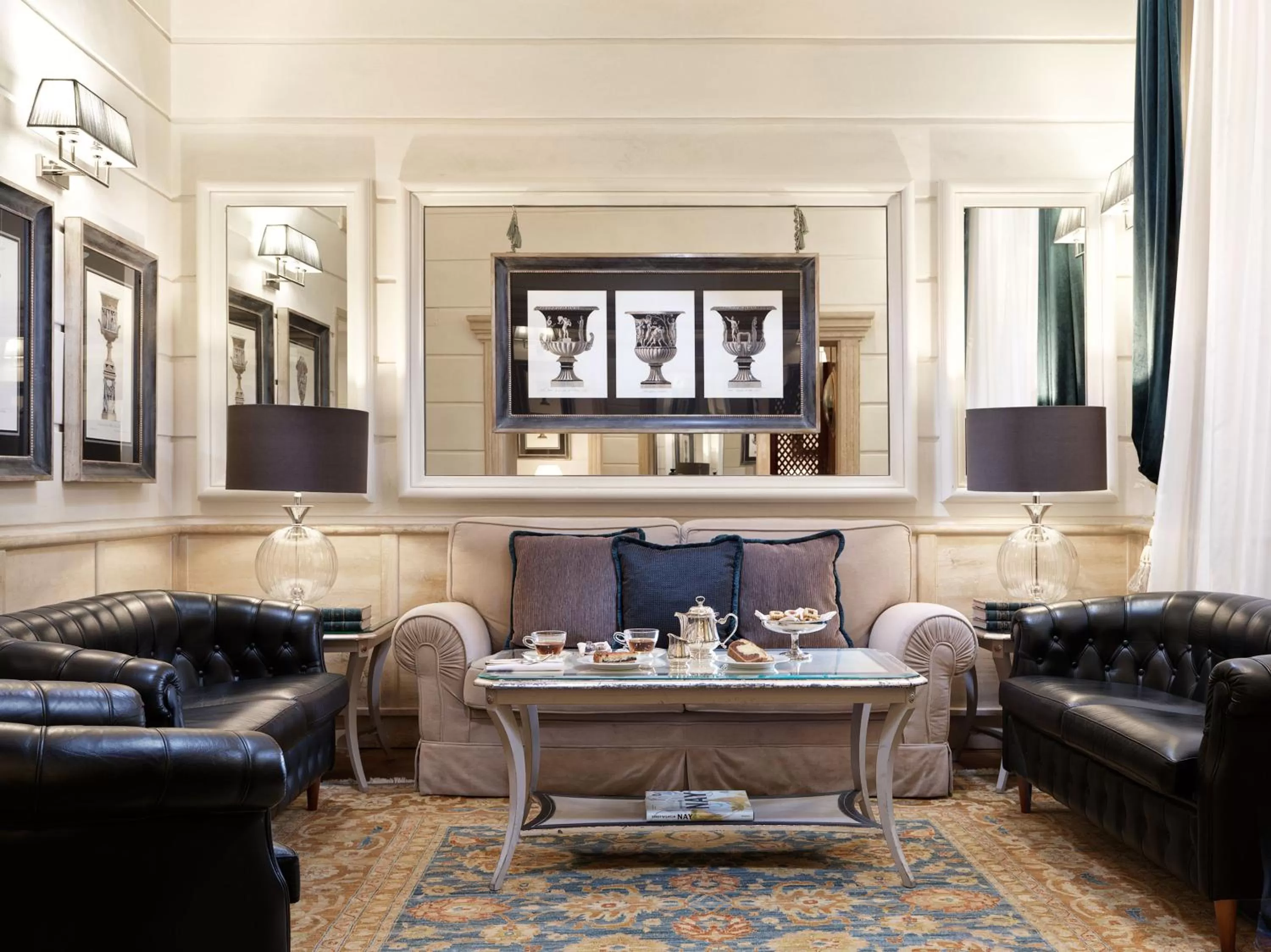 Lounge or bar in Hotel Barocco