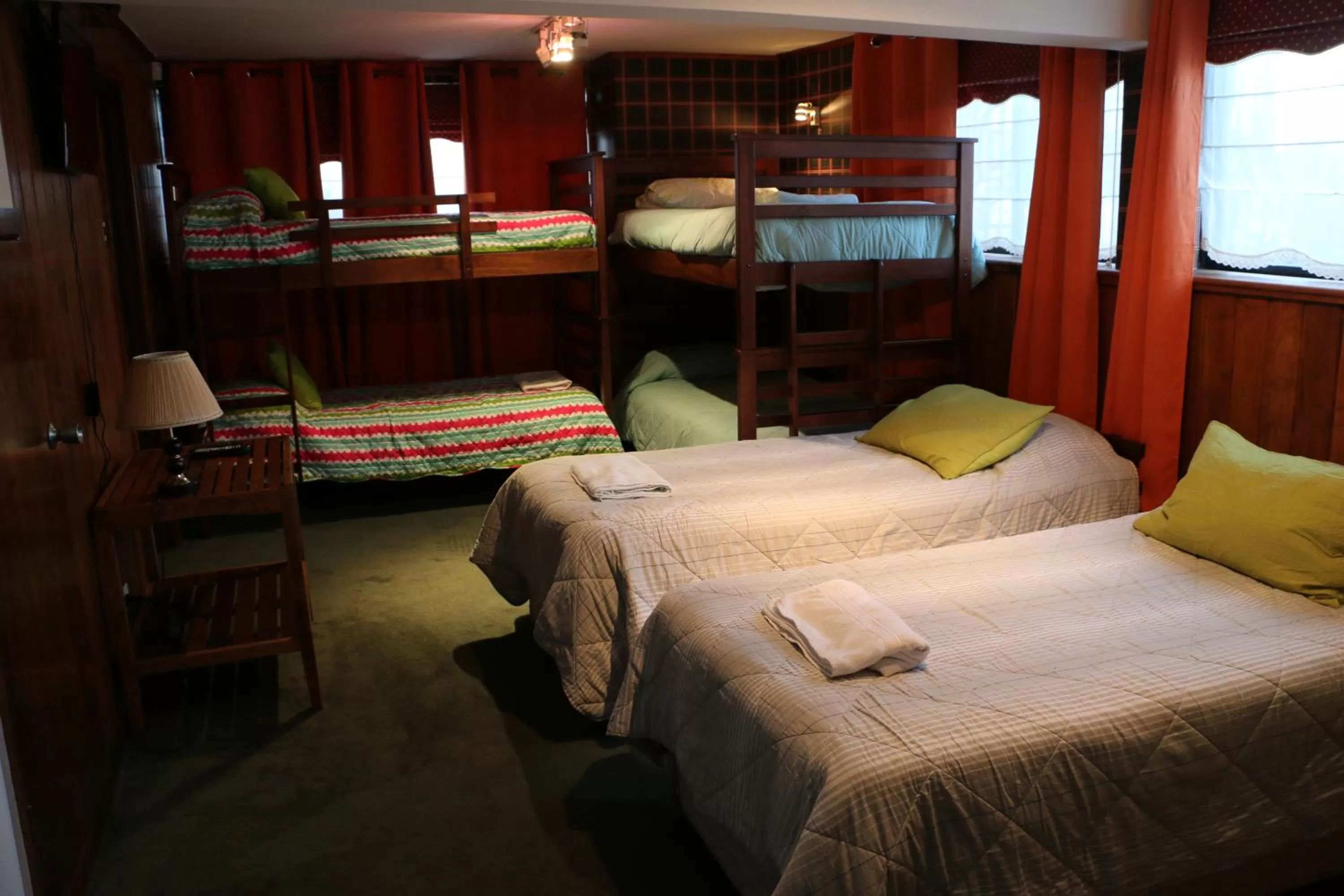 Shower, Bunk Bed in Sandy Point B&B