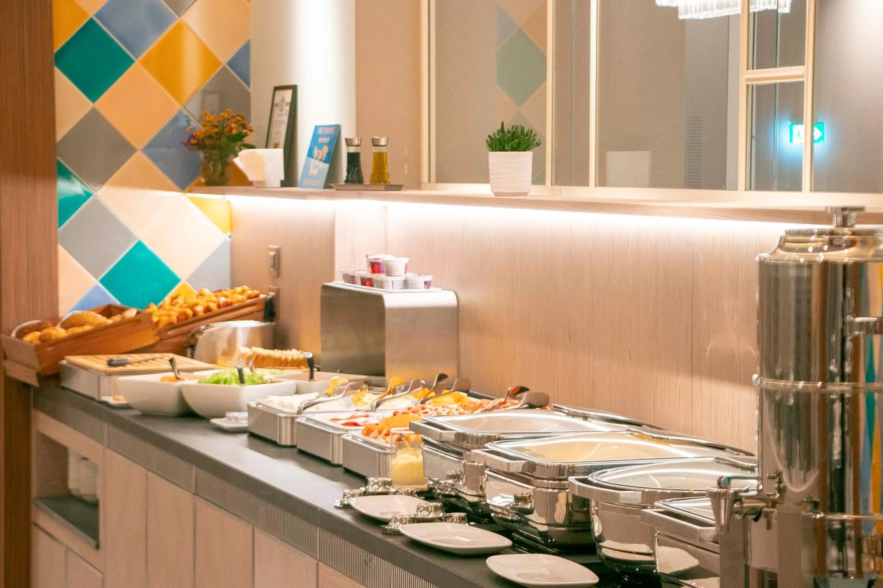 Buffet breakfast in Grand Hotel Millennium Sofia