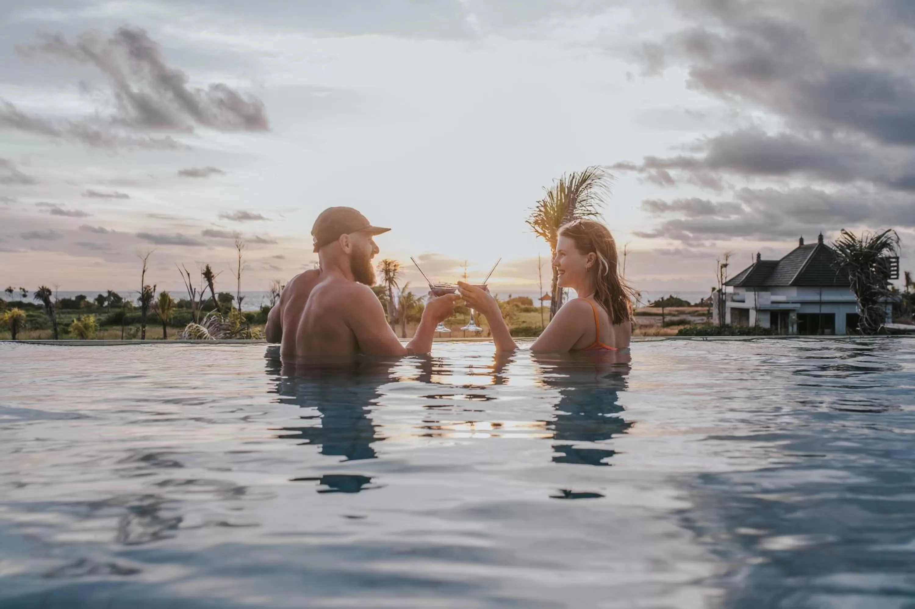 Swimming pool in Dream Beach Huts