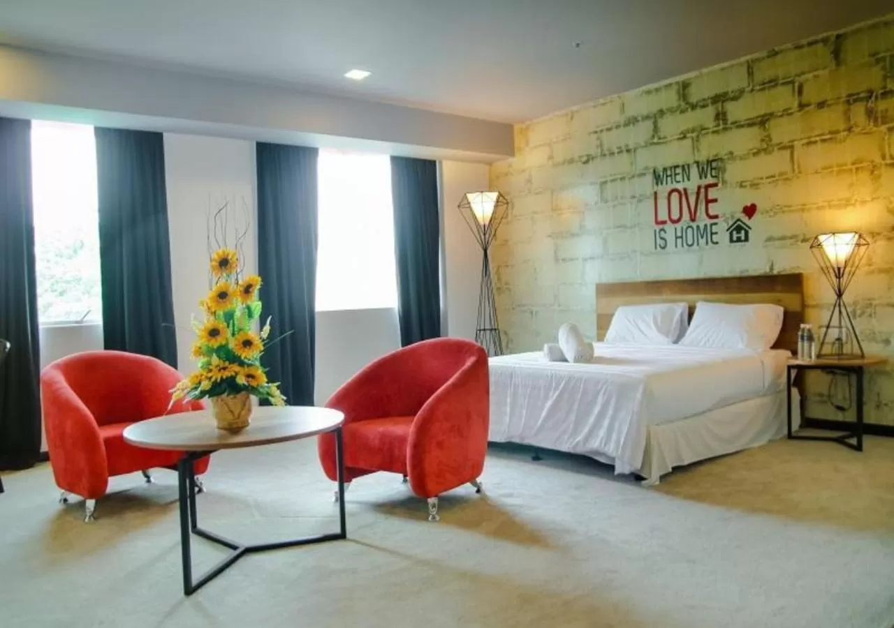 Bed in Hotel Pi Ipoh