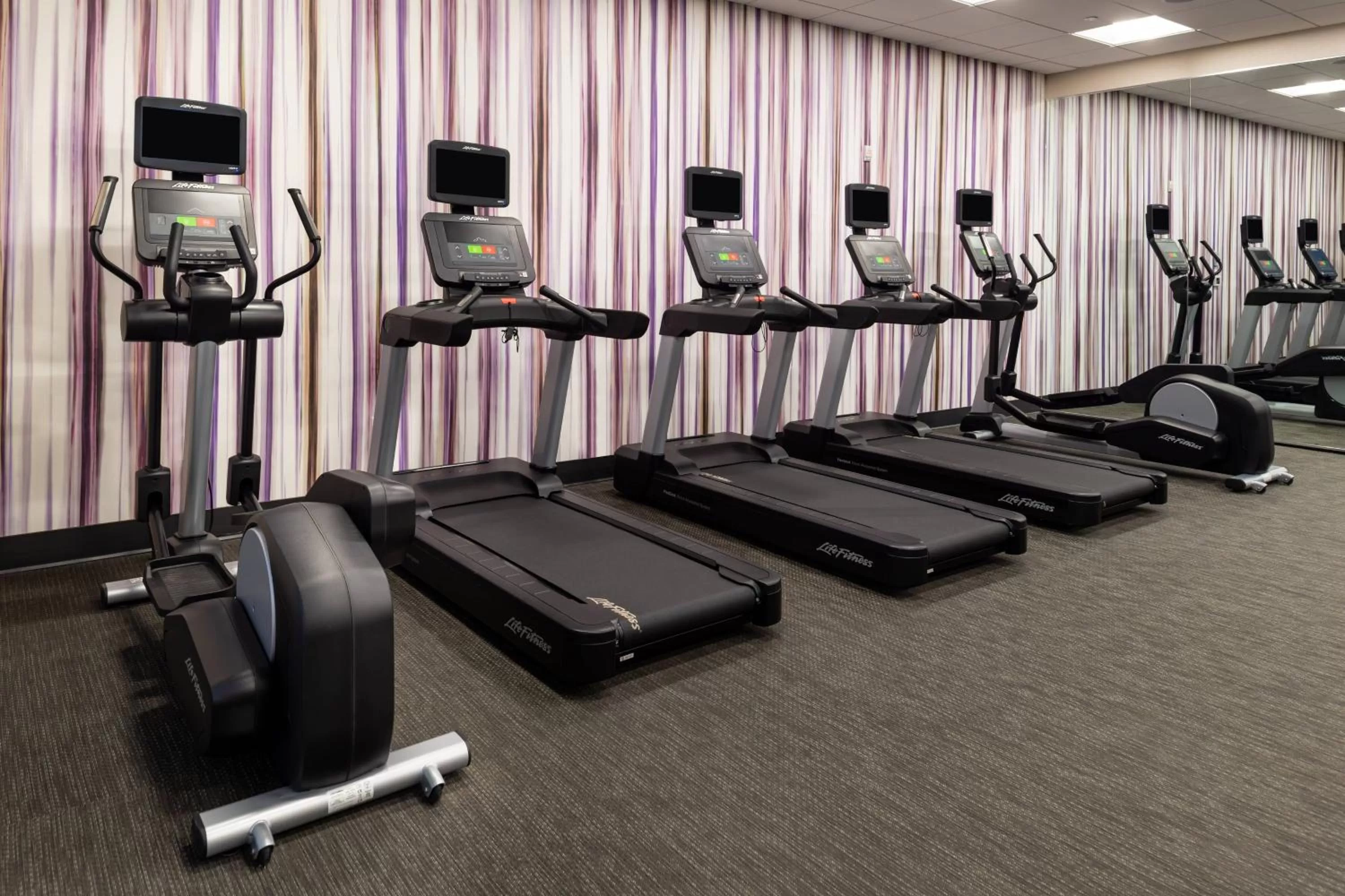 Fitness centre/facilities in Residence Inn by Marriott Charlotte Northlake