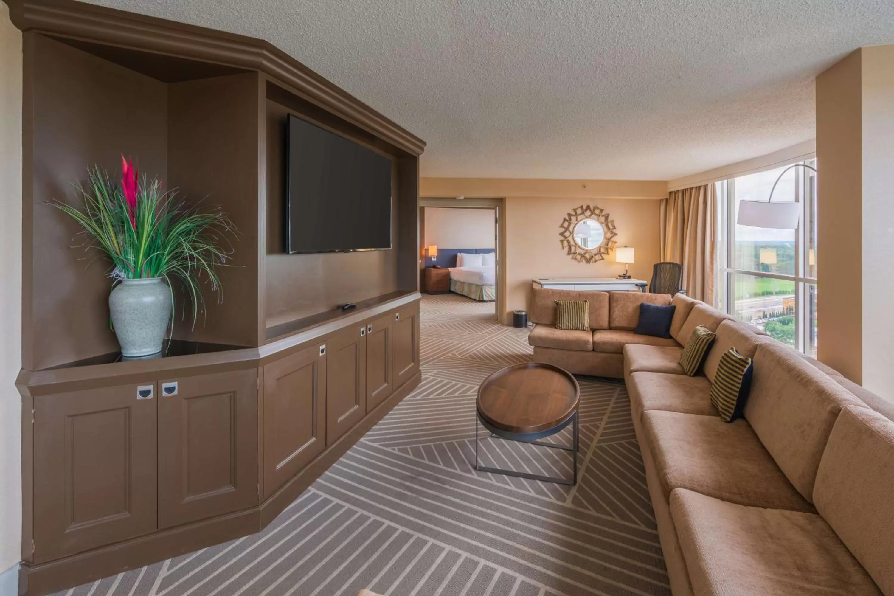 Living room in Hilton Memphis