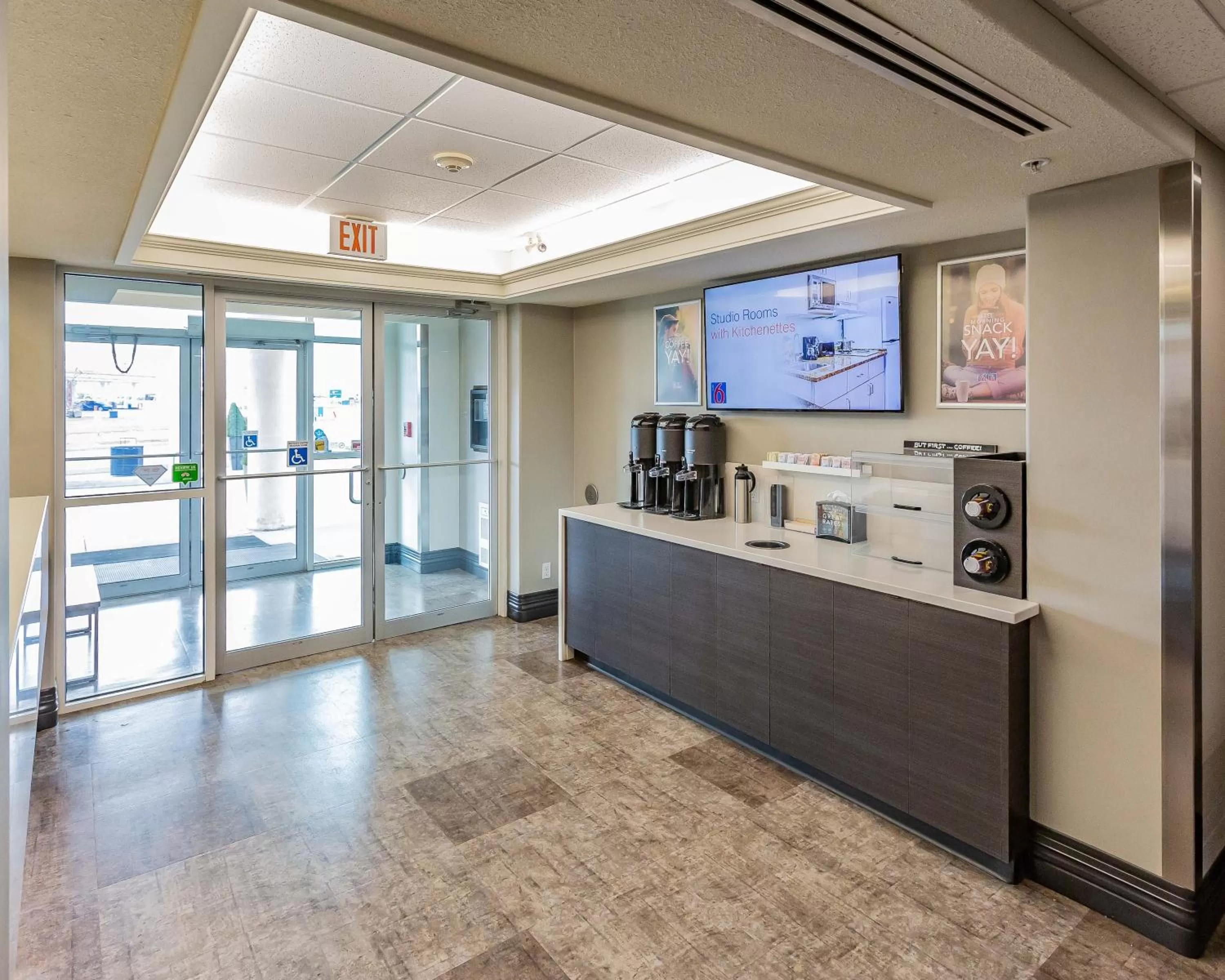 Lobby or reception in Motel 6-Saskatoon, SK