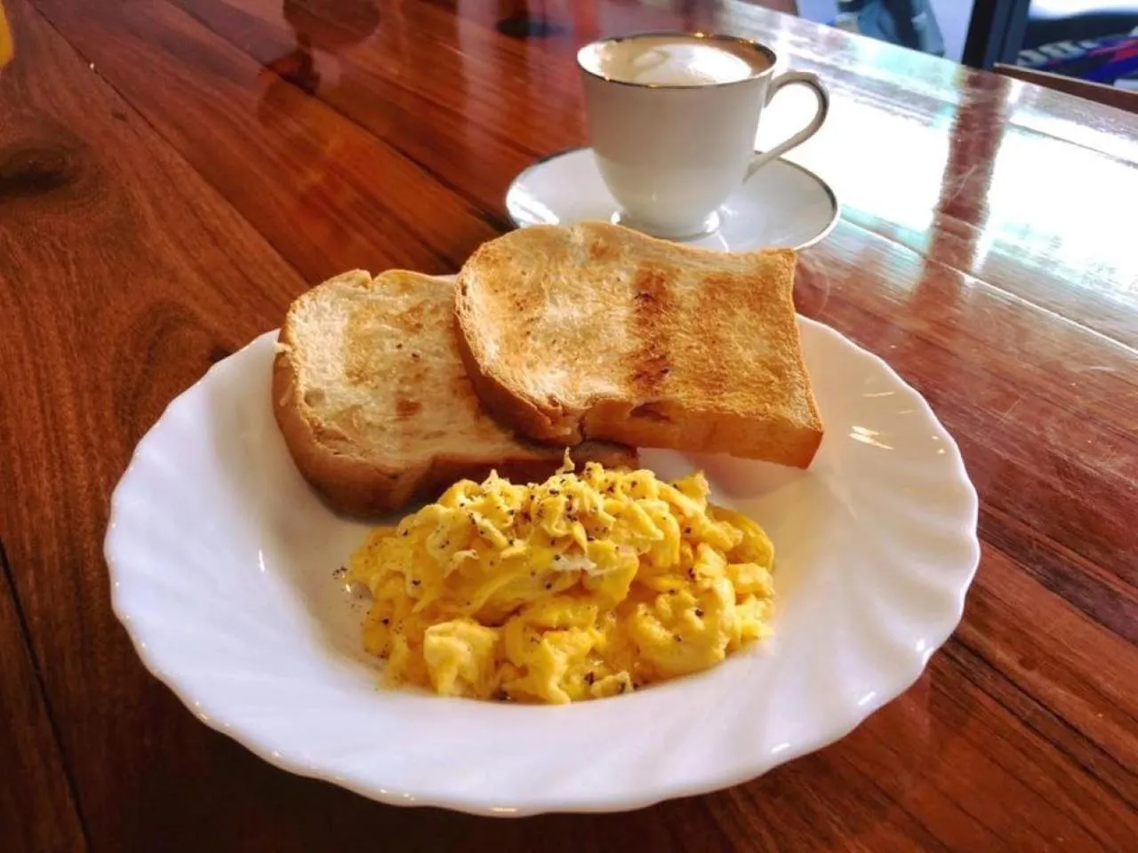 Breakfast in Urban Hostel Bangkok