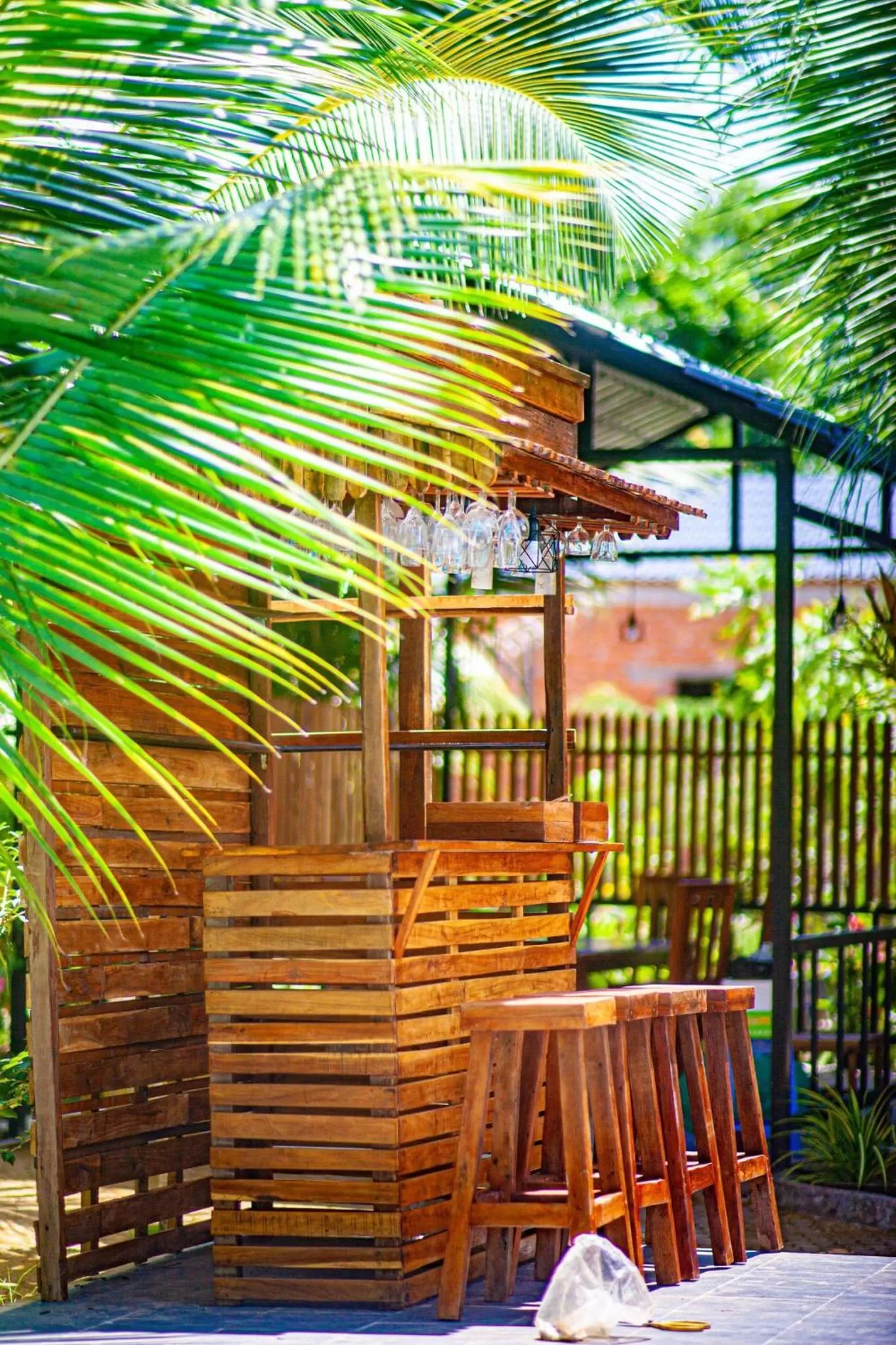 Patio in Hoang Phuc resort