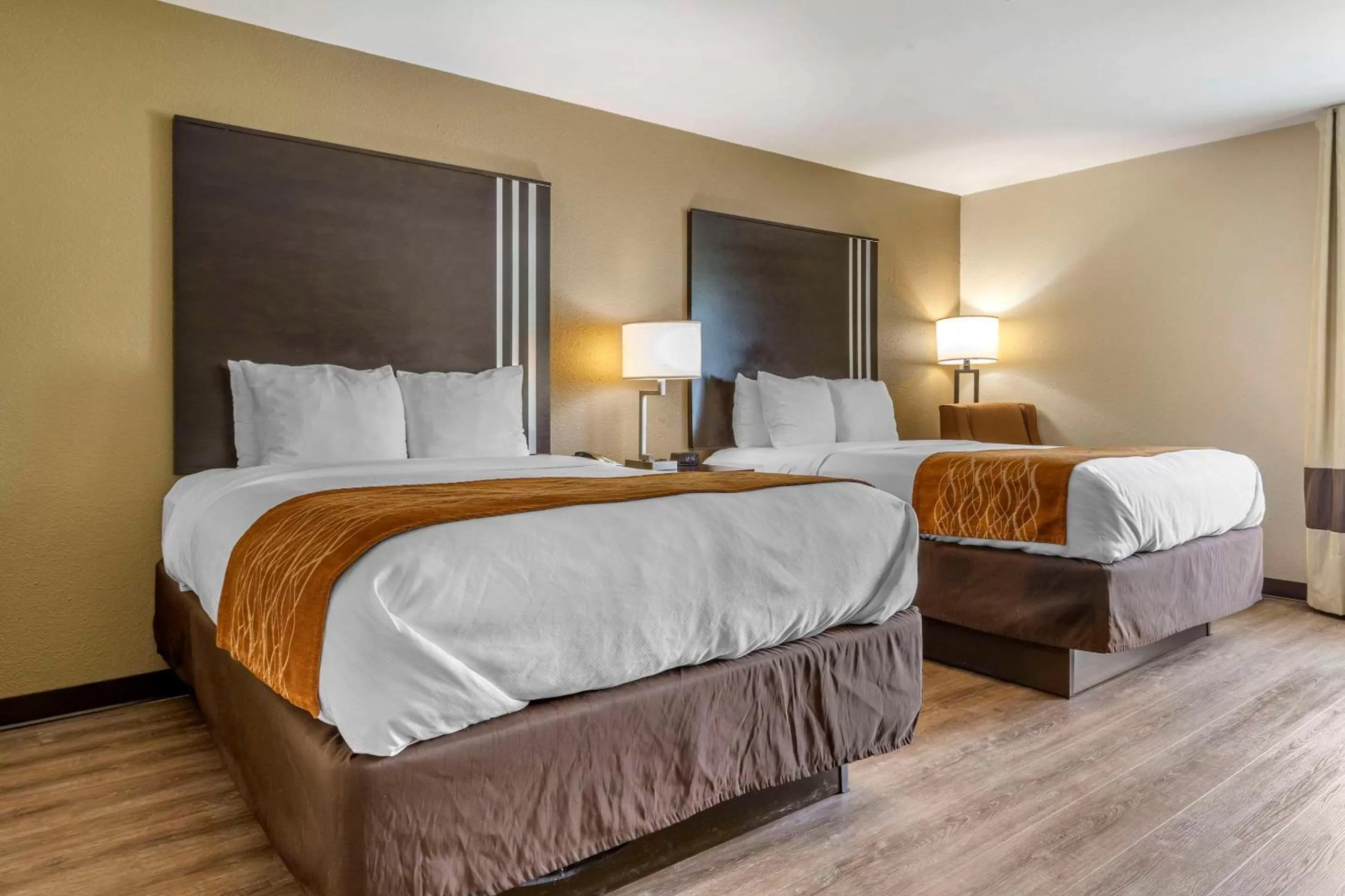 Queen Room with Two Queen Beds - Non-Smoking in Comfort Inn near Downtown & Blue Ridge PKWY