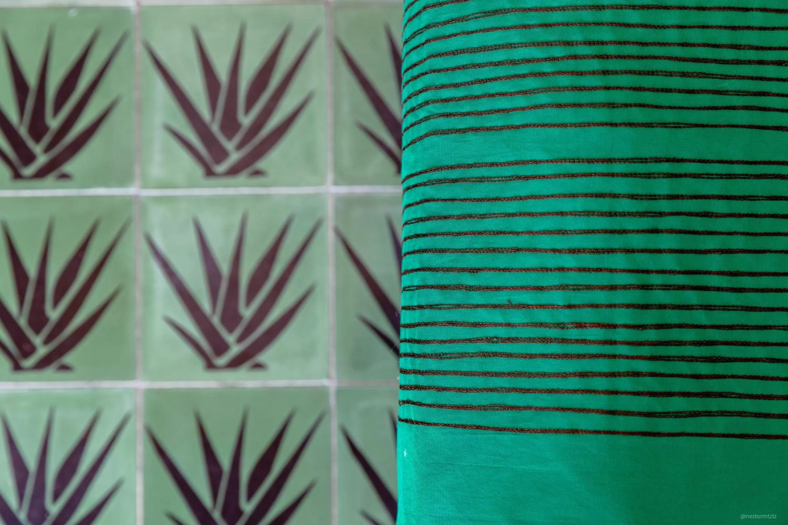 Decorative detail in Cabane Container Boutique Hotel