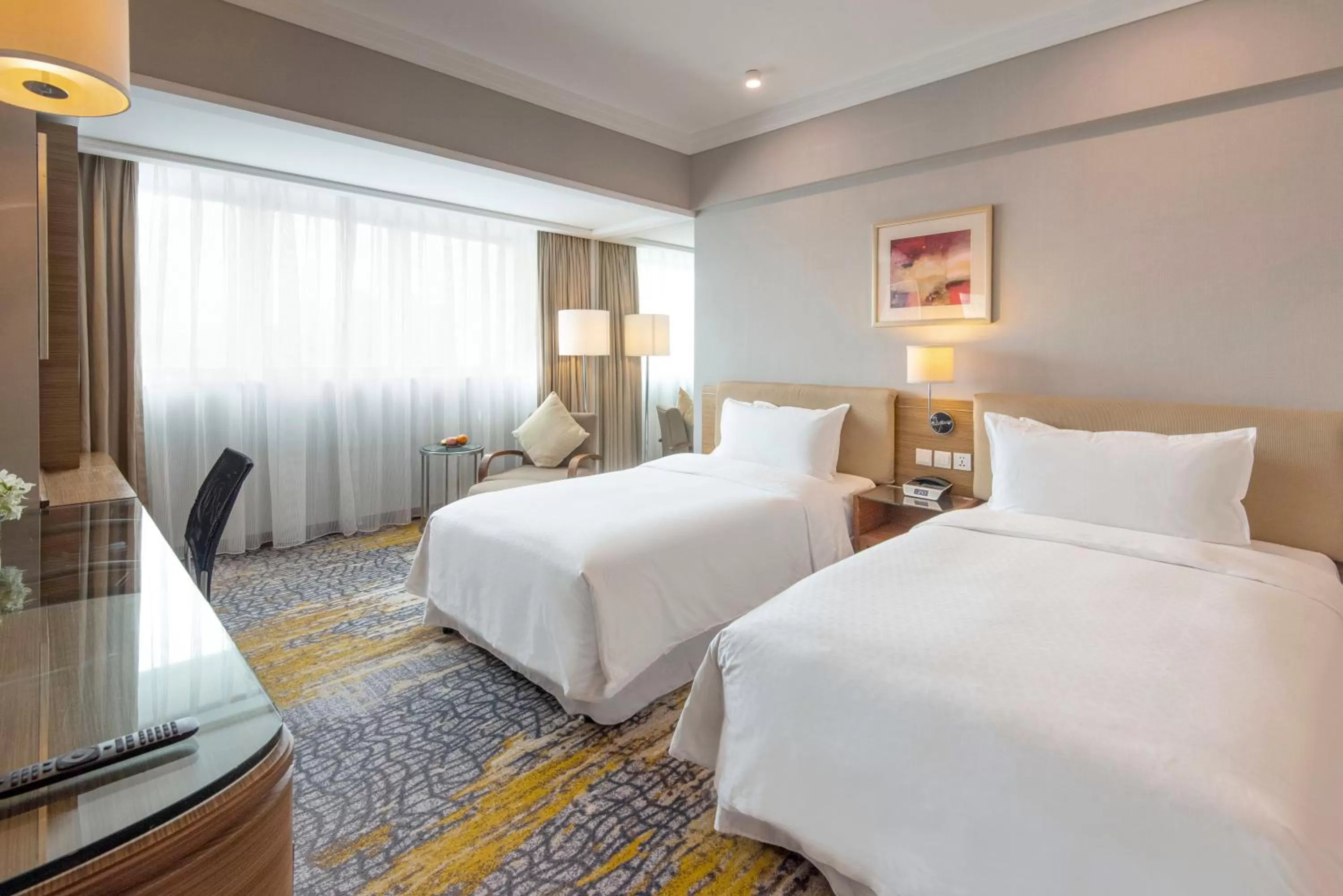 Bedroom, Bed in Four Points by Sheraton Shanghai, Pudong