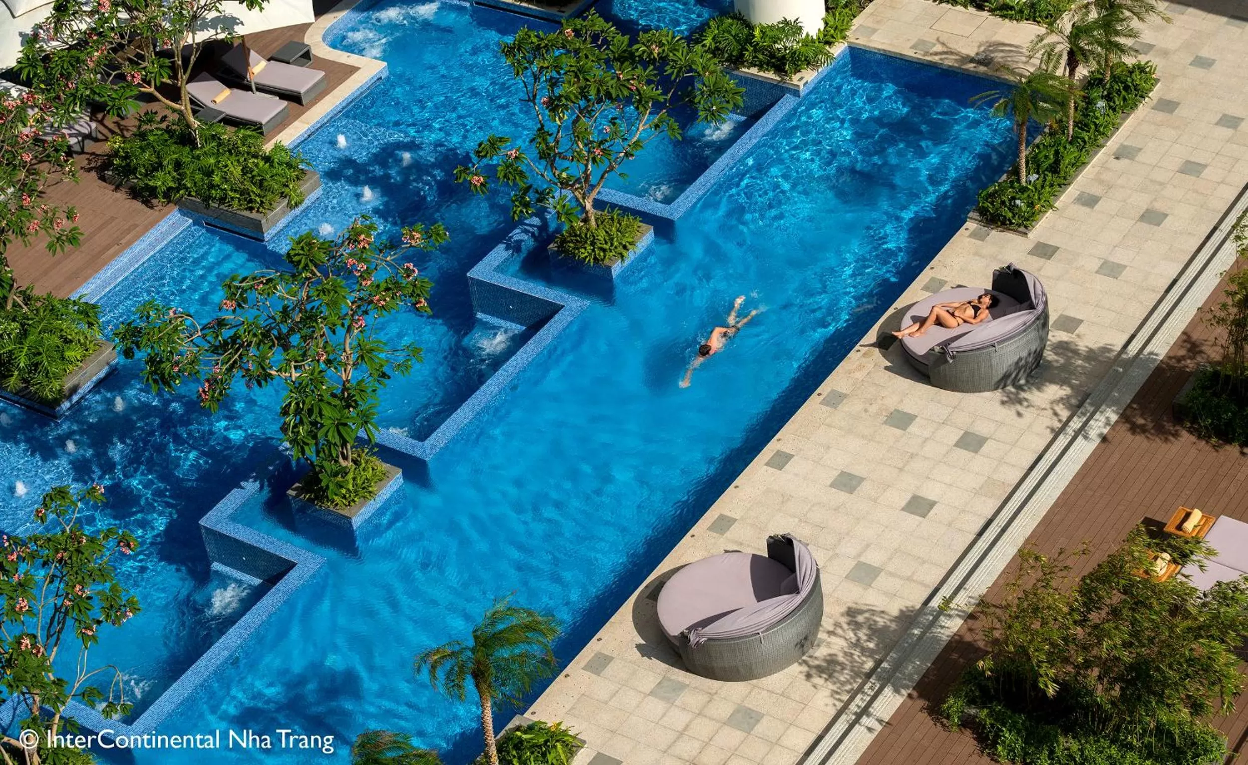 Pool view in InterContinental Nha Trang by IHG