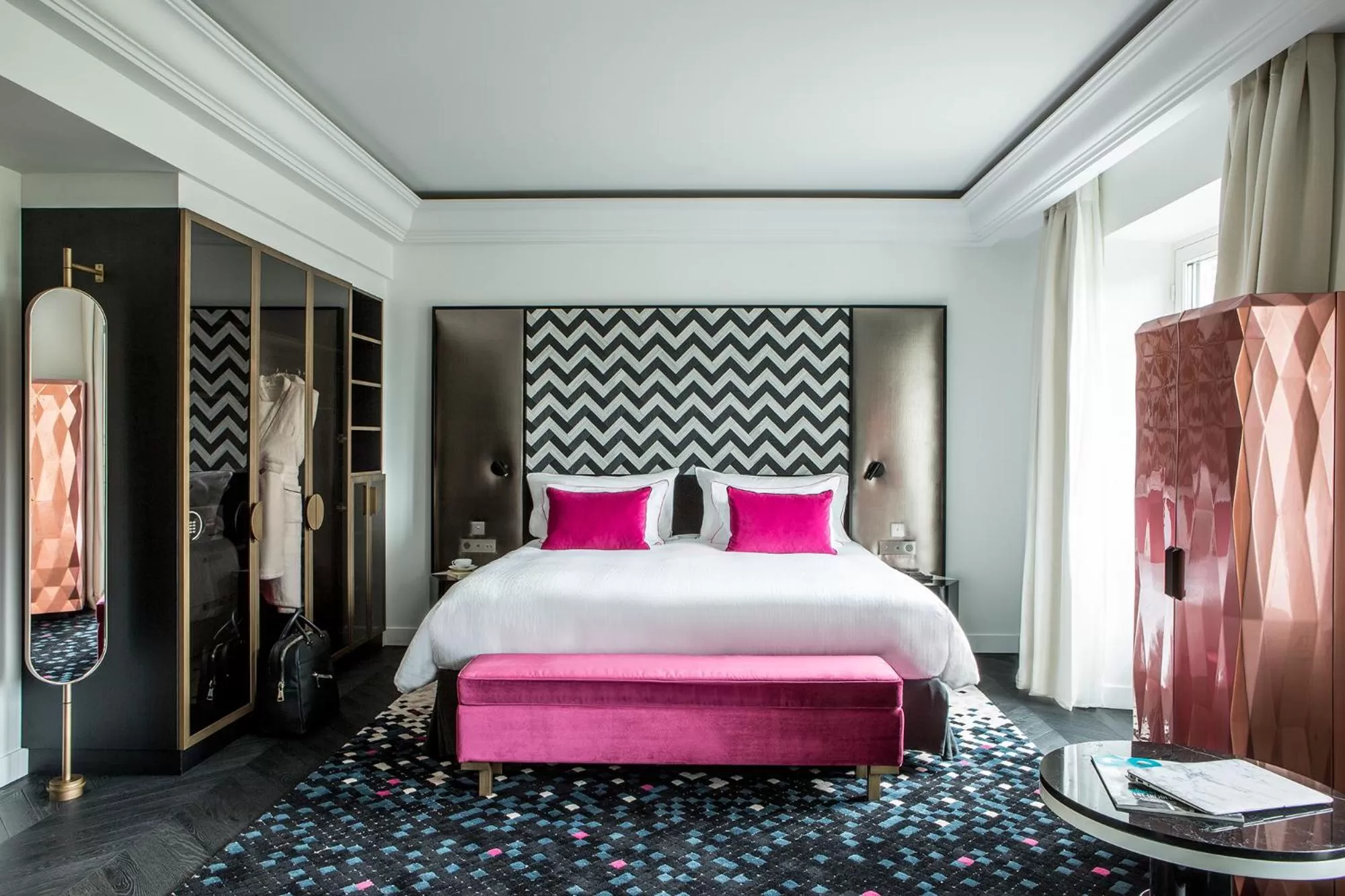 Bed in Fauchon l'Hôtel Paris