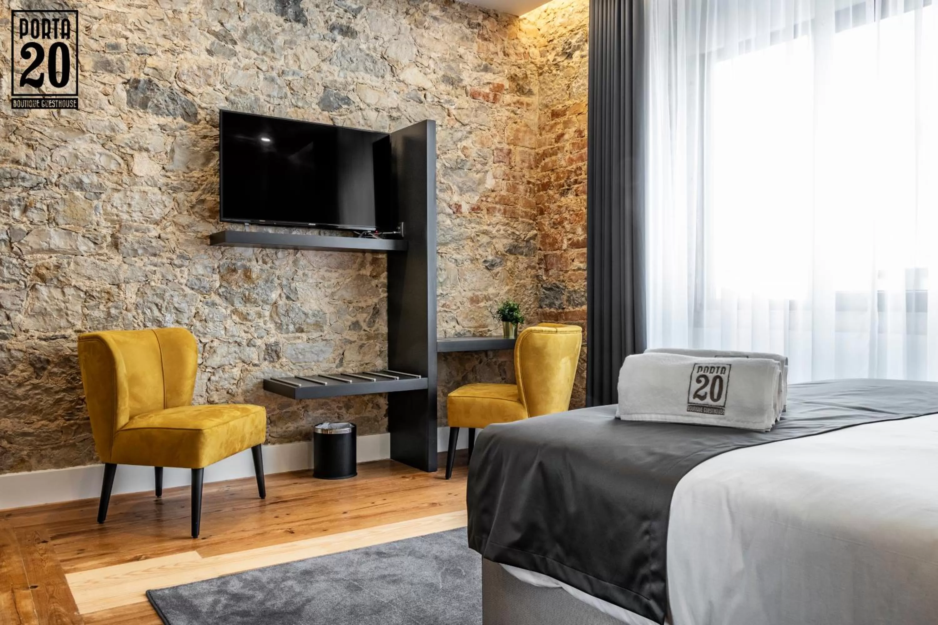 Bed in Porta 20 Boutique Guesthouse