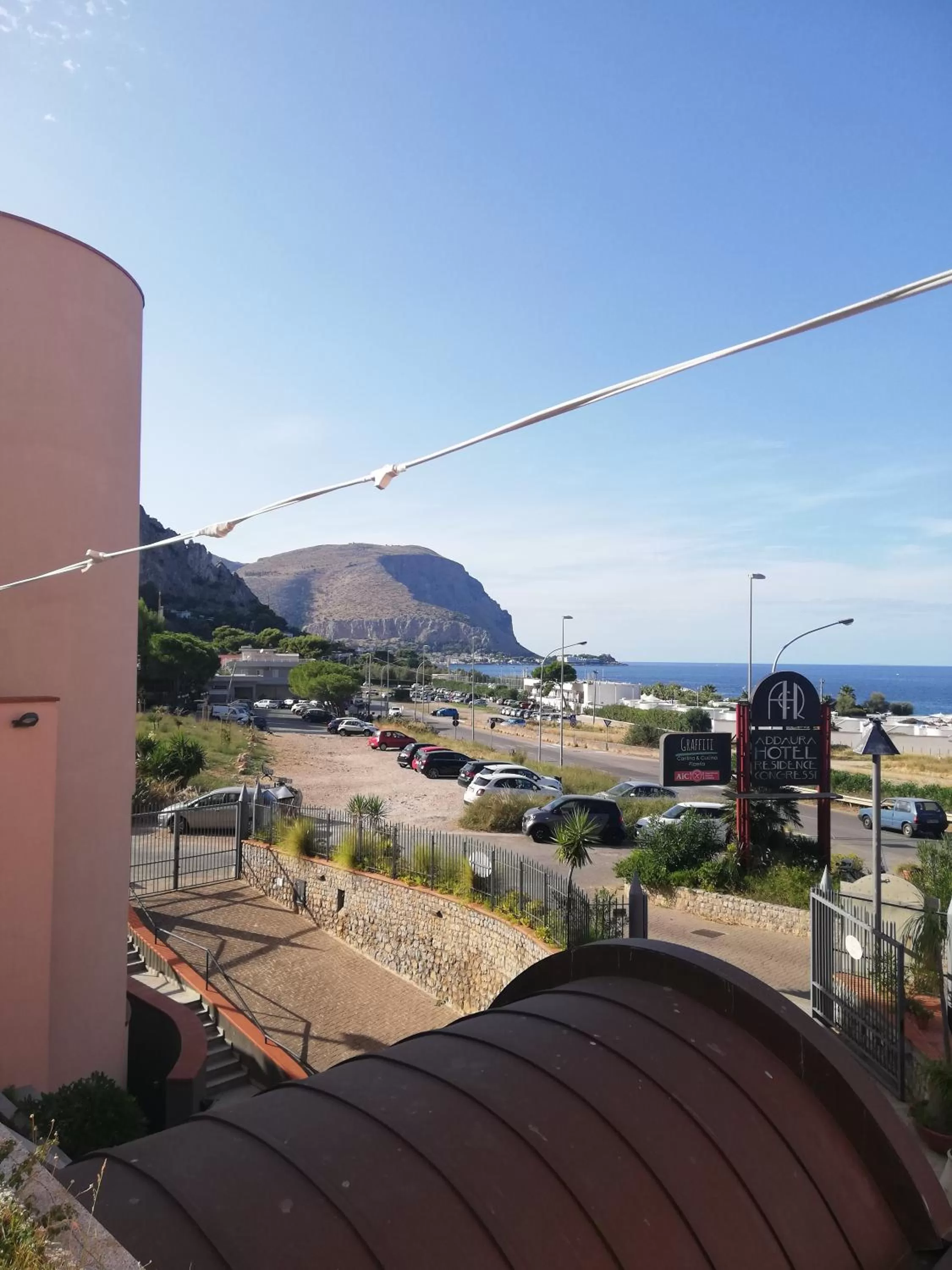 Sea view, Mountain View in 215 addaura luxury room