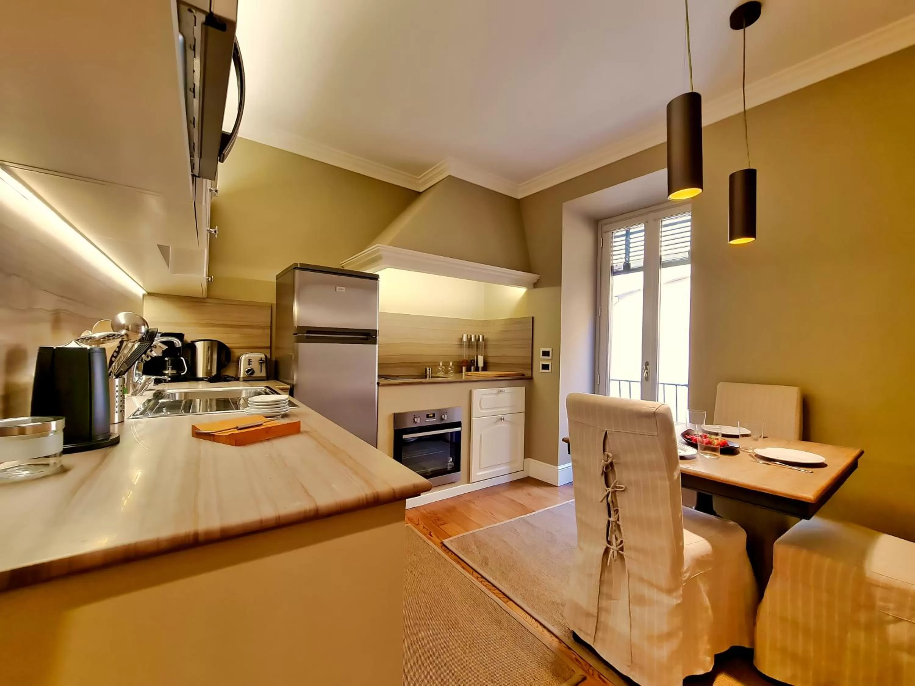 Kitchen or kitchenette in Hotel Balestri - WTB Hotels