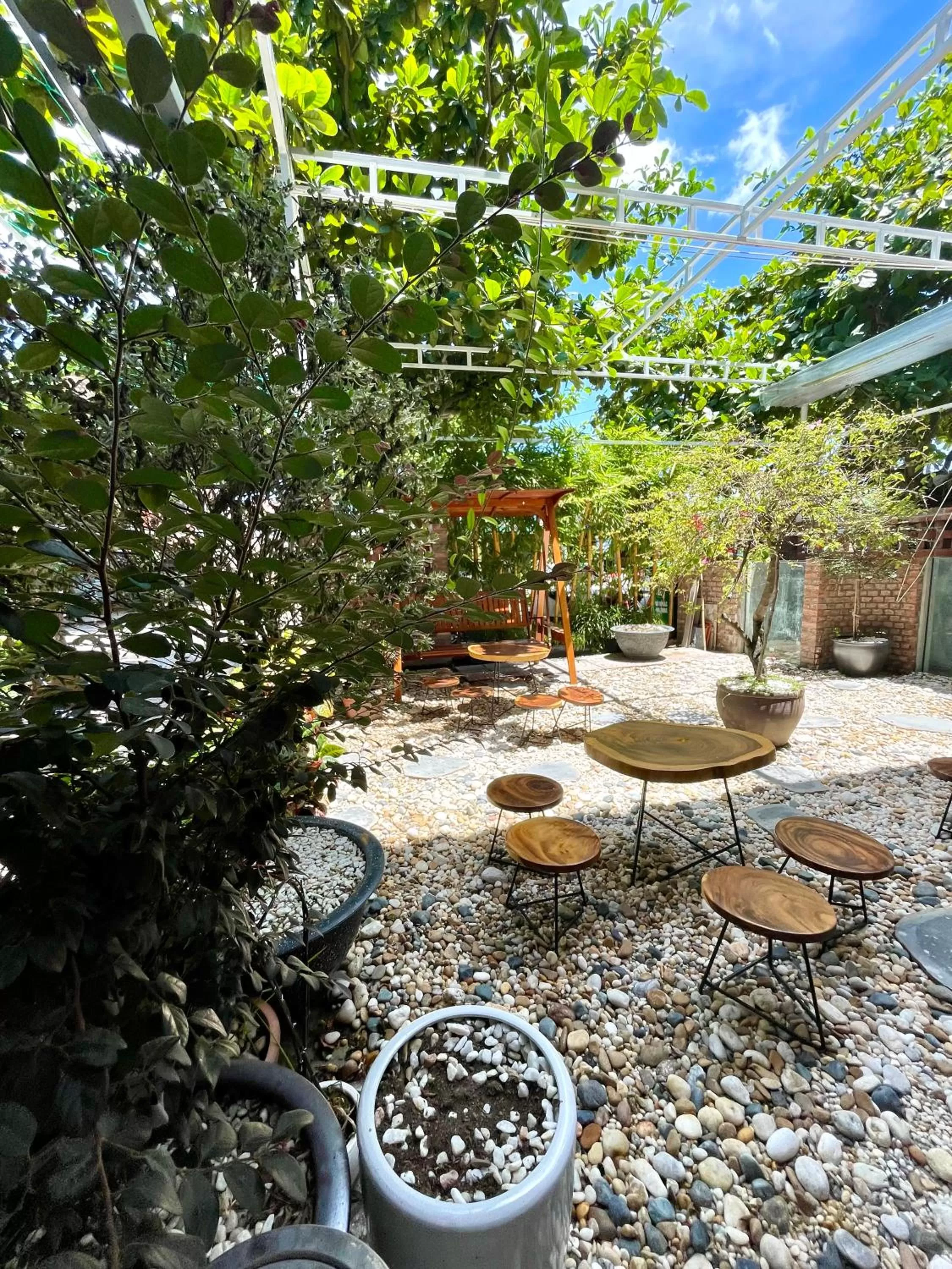 Garden in Hoi An Golden Bamboo An Bang Beach Villa & Spa