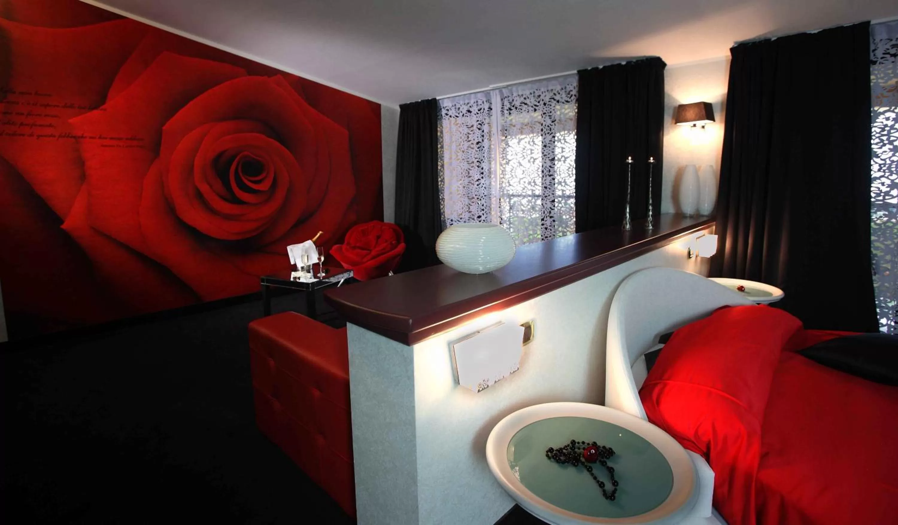 Living room in Grand Hotel Paradiso