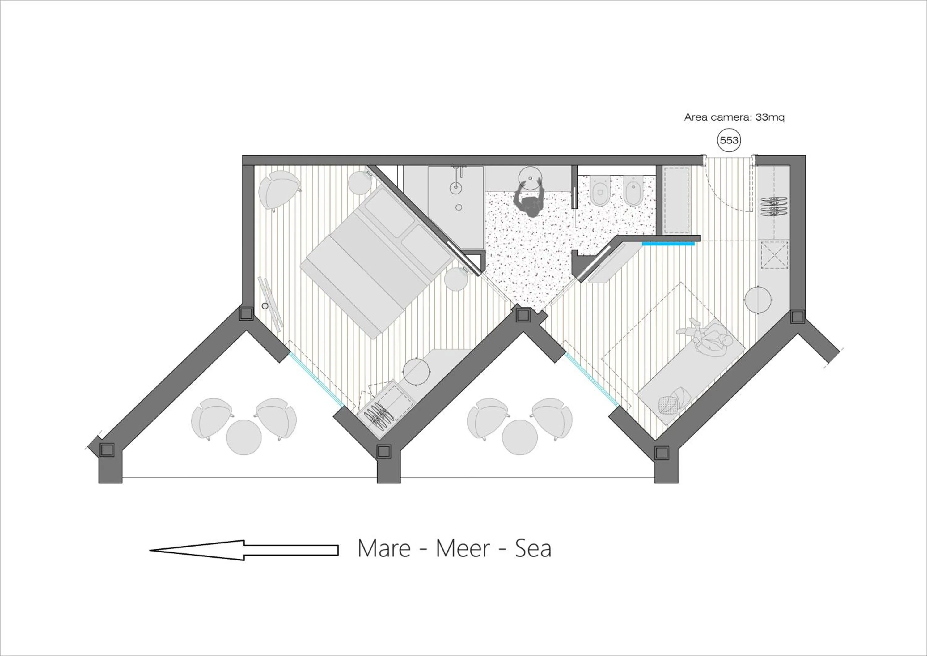 Floor plan in Hotel Cavalieri Palace & Suites