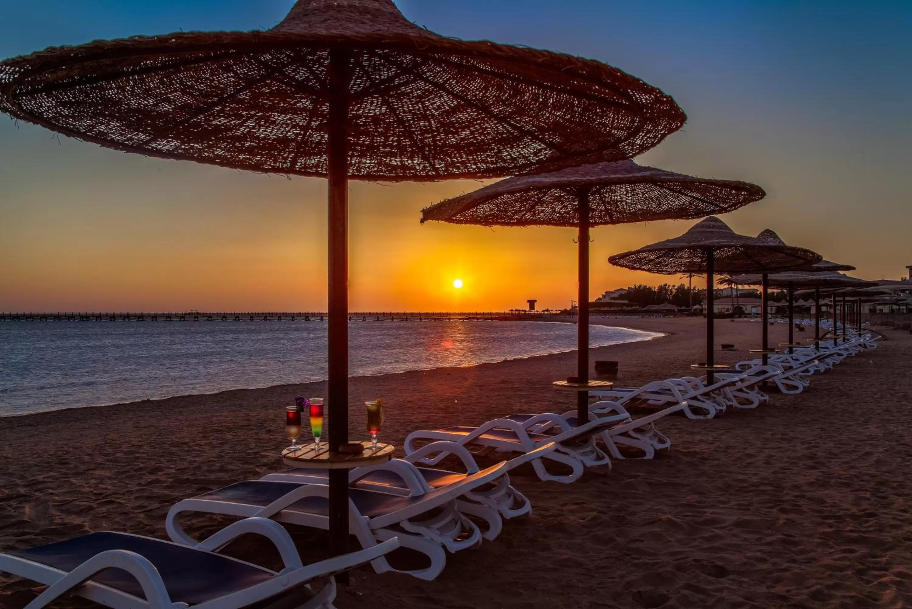 Beach in Cleopatra Luxury Beach Resort Makadi Bay - Adults only