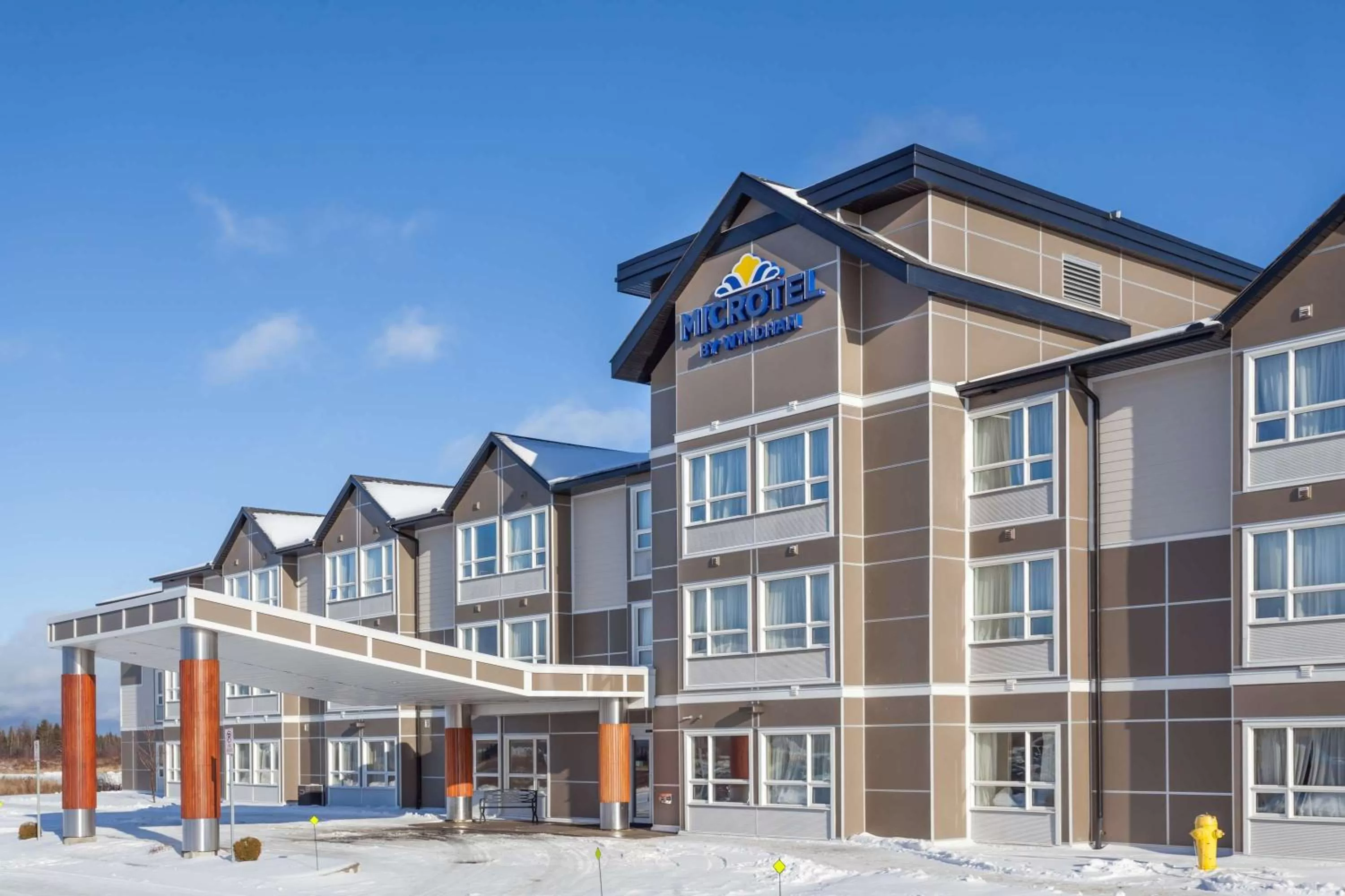 Property building in Microtel Inn & Suites by Wyndham - Timmins