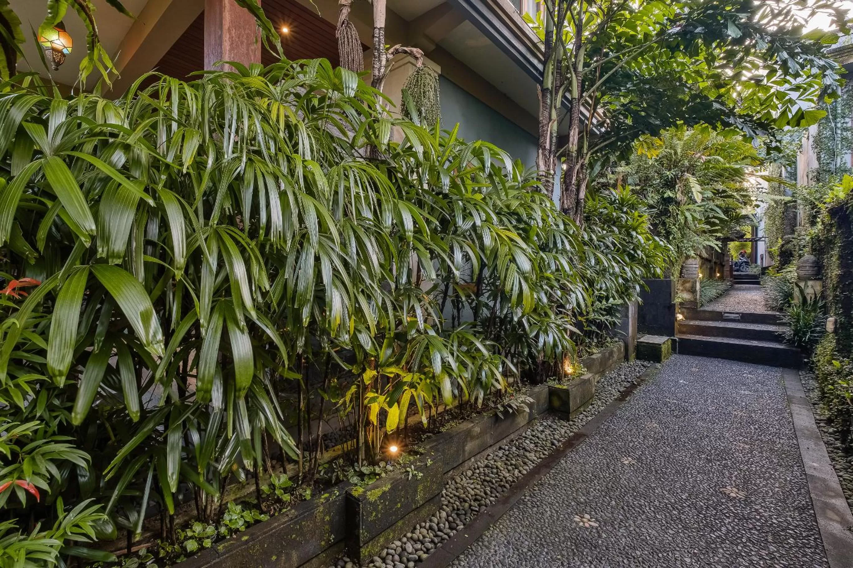 Facade/entrance in Kubu Rama Ubud Cottage