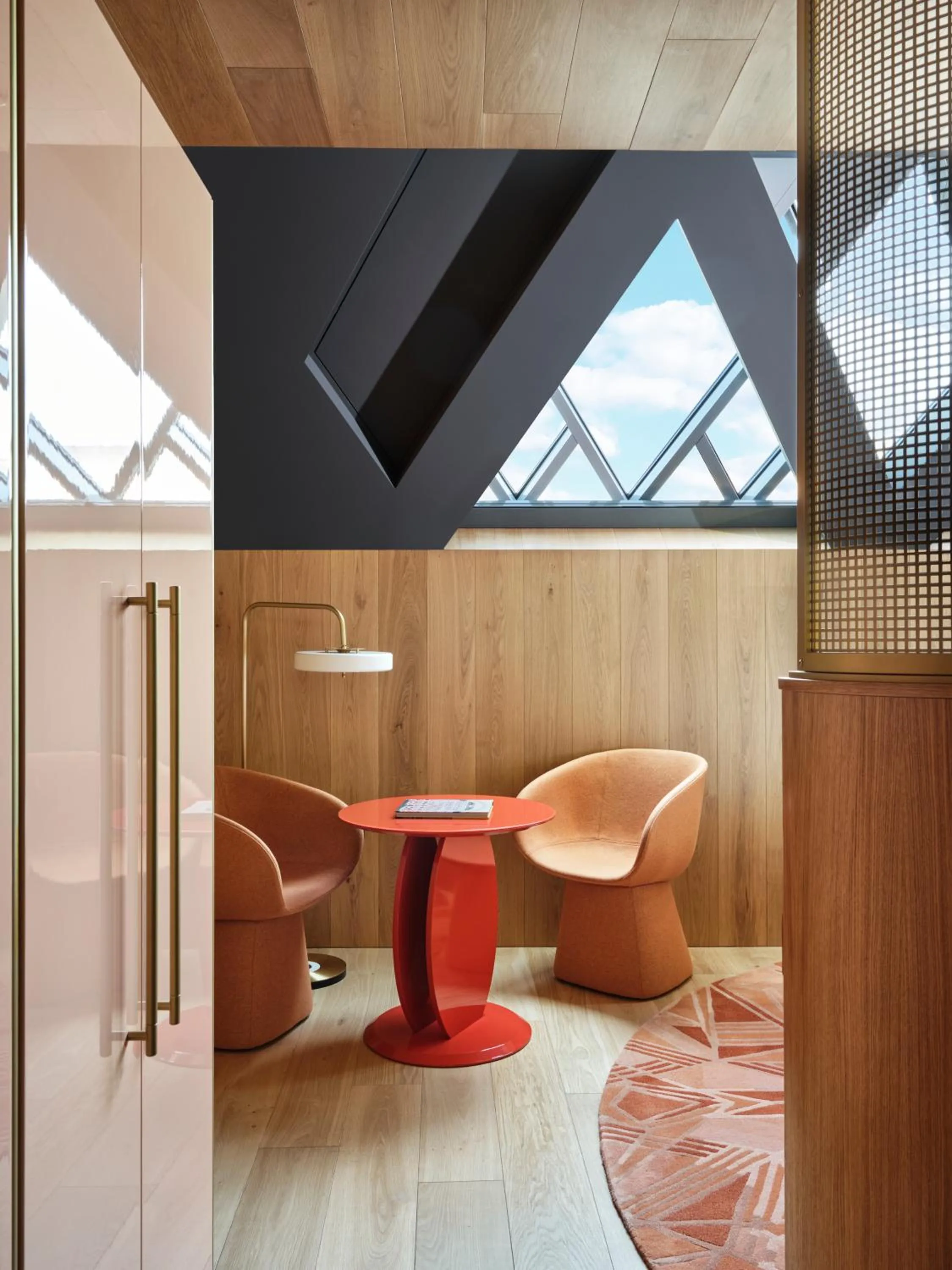 Seating area in W Budapest