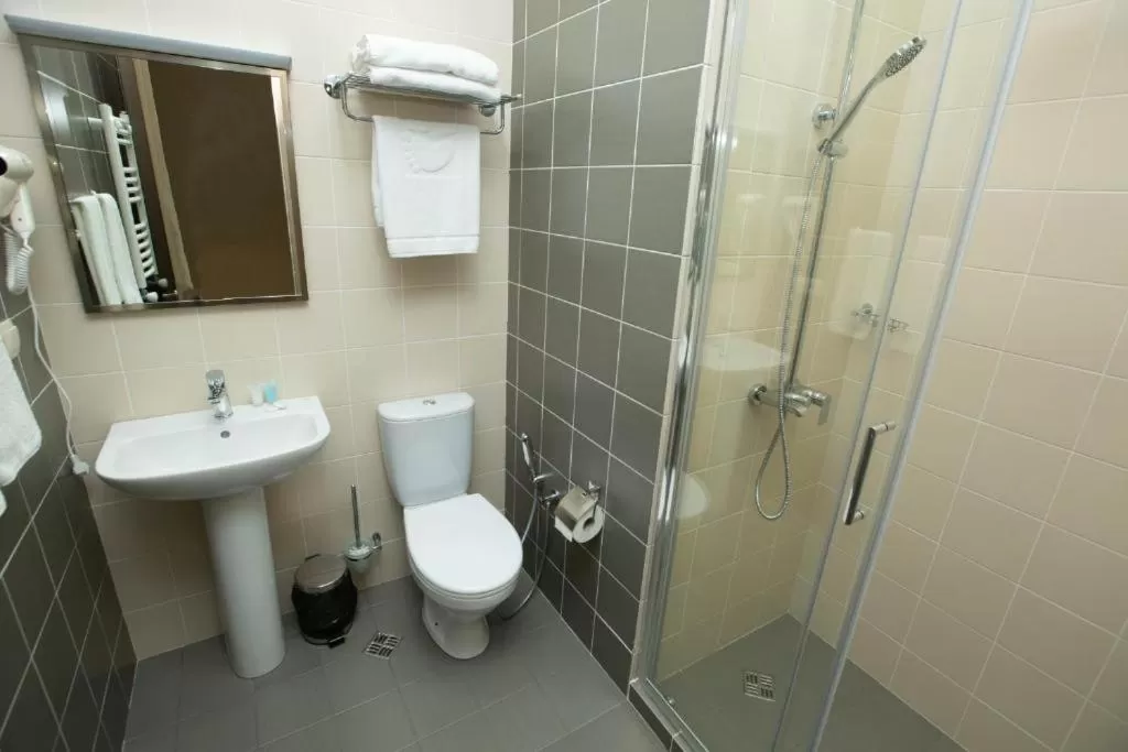 Bathroom in History Hotel Tbilisi
