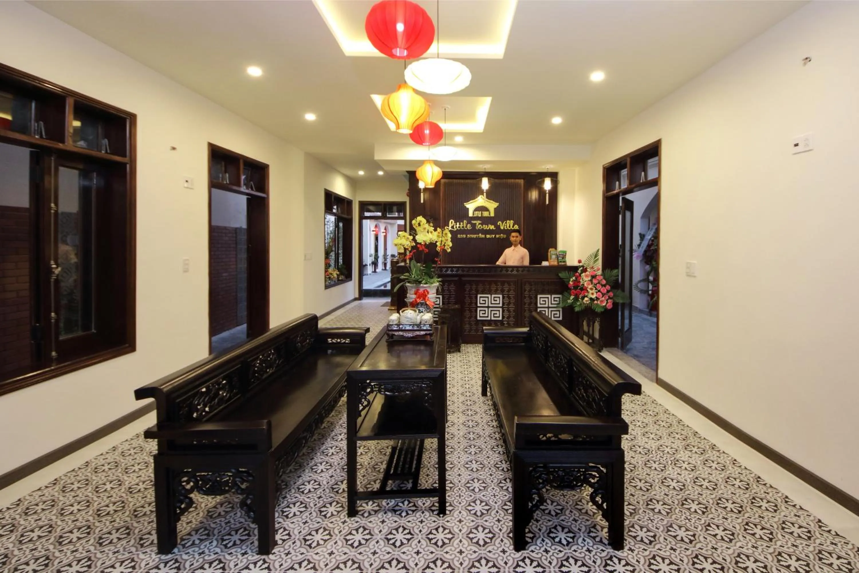 Living room in Little Town Villa