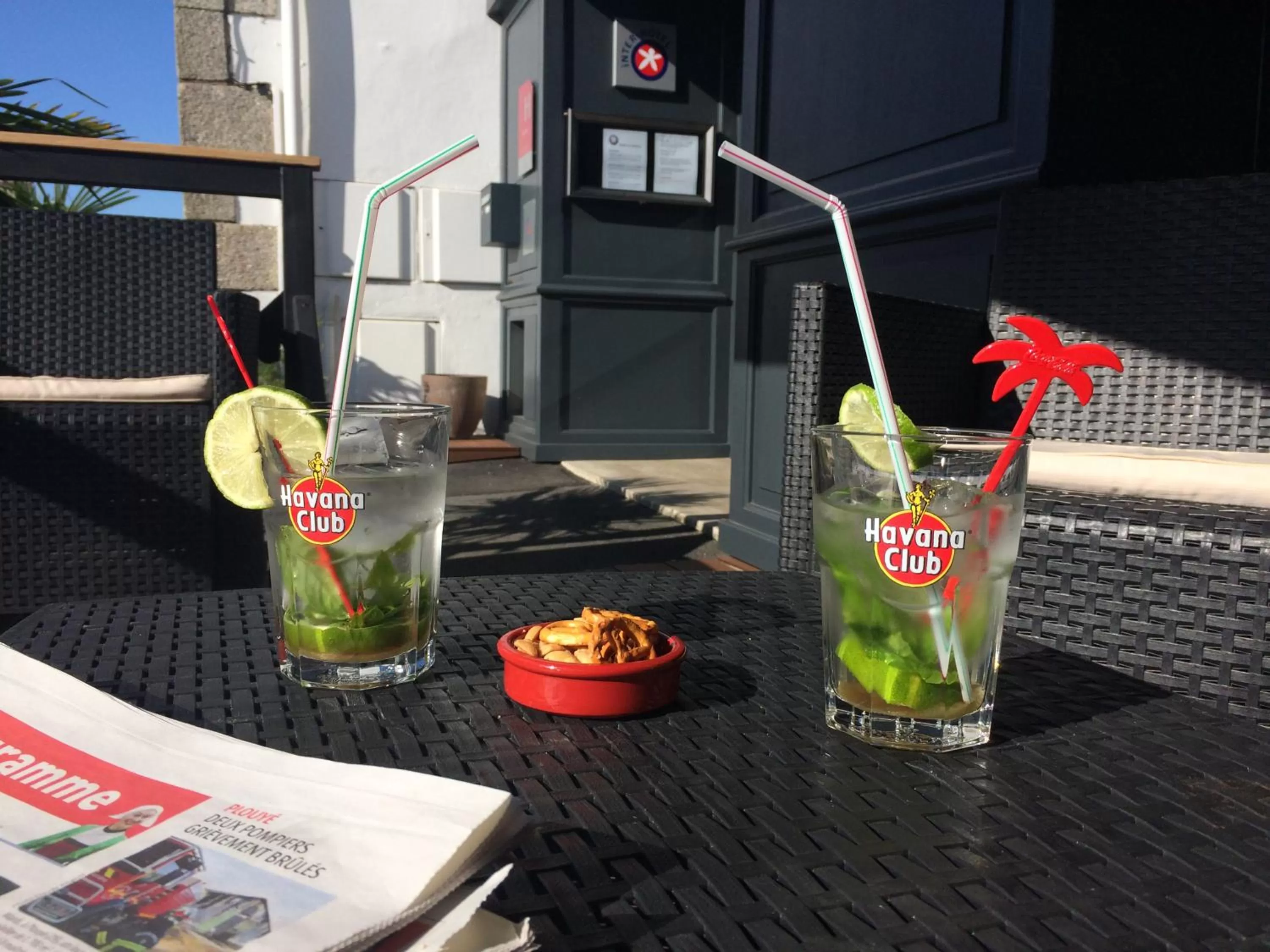 Patio in The Originals City, Hôtel du Château, Pontivy