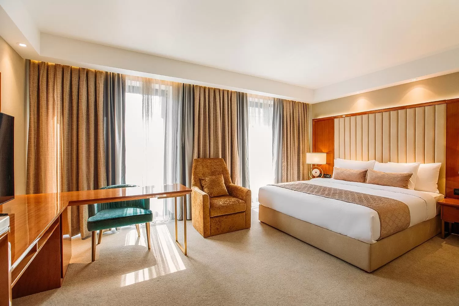 Photo of the whole room, Bed in Marjan Plaza Hotel