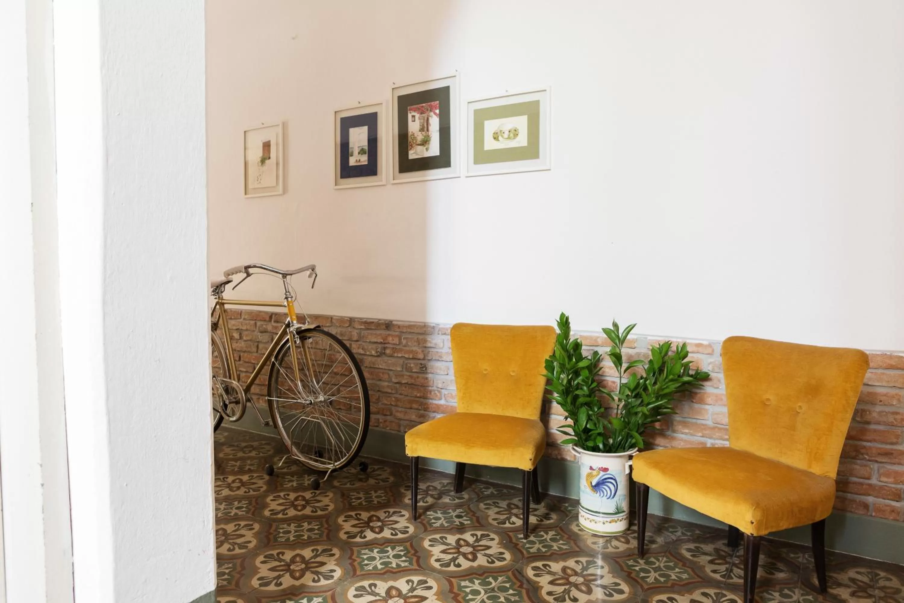 Decorative detail in La Casa delle Zie