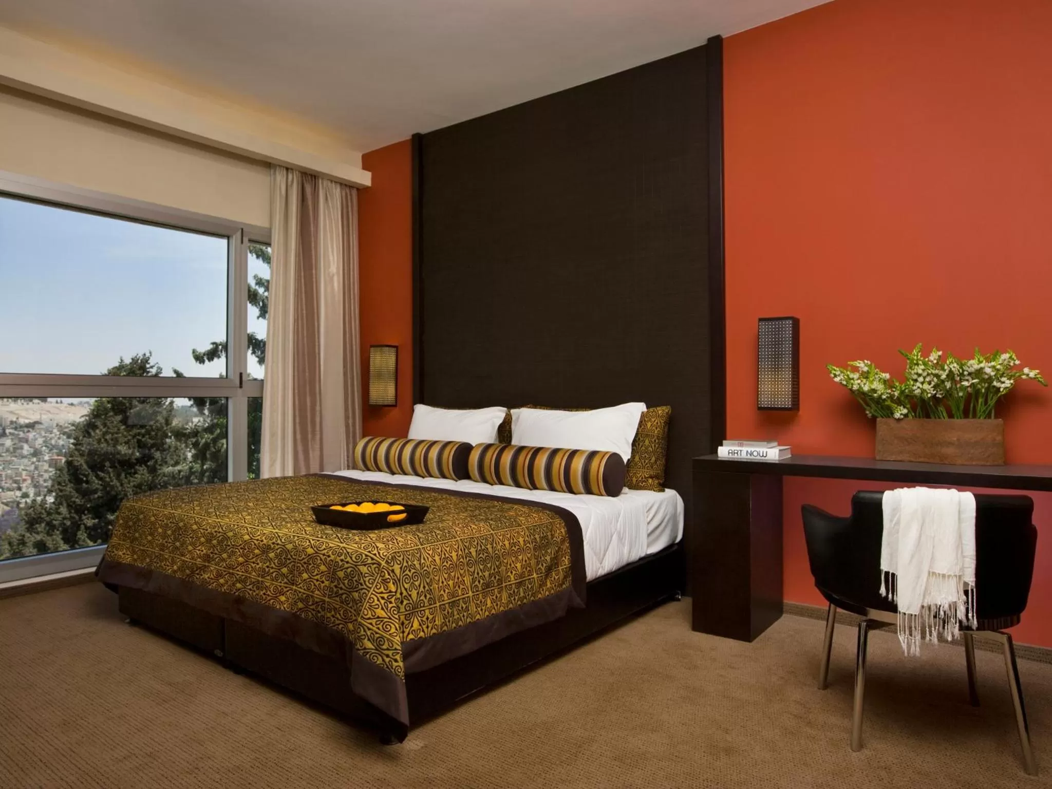 Bed in Dan Boutique Hotel Jerusalem