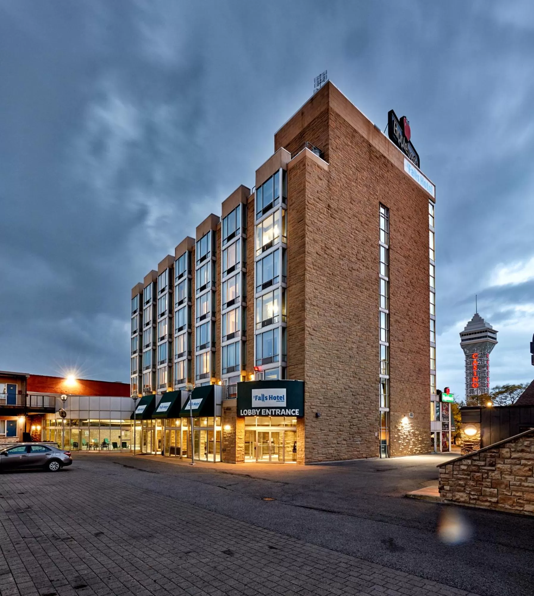 Property building in The Falls Hotel & Inn