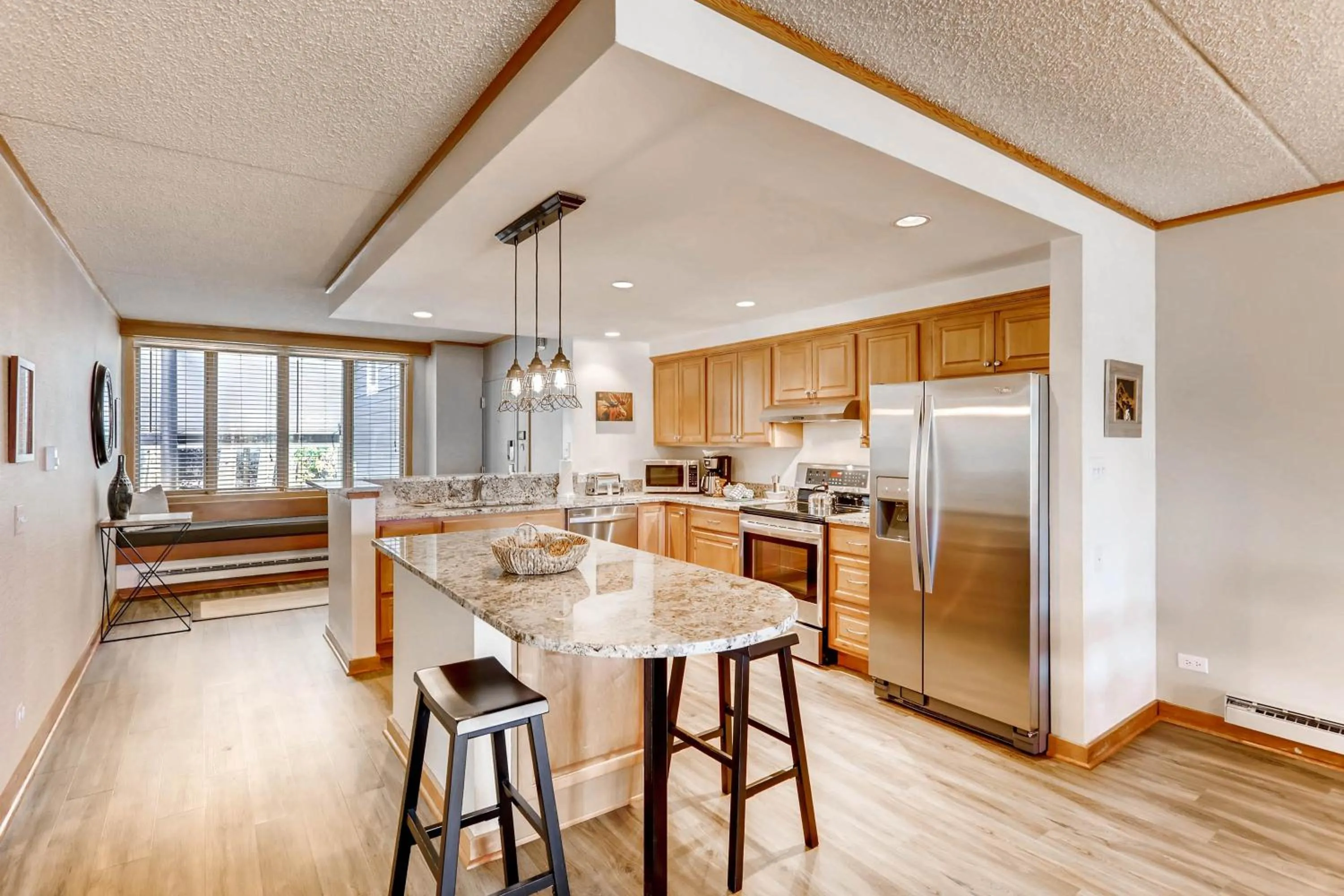 Kitchen or kitchenette in Evergreen Condominiums by Keystone Resort