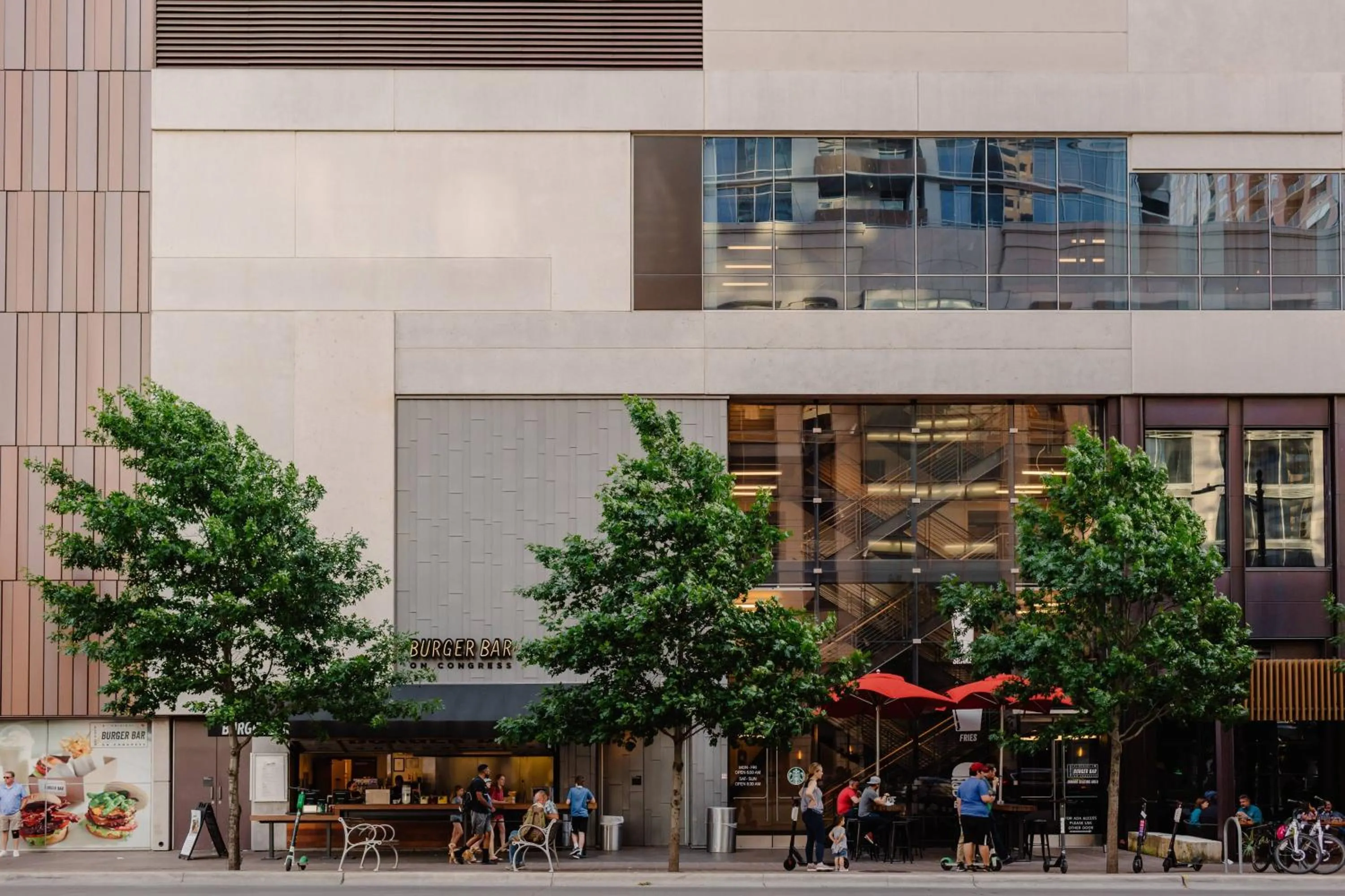 Property building in JW Marriott Austin