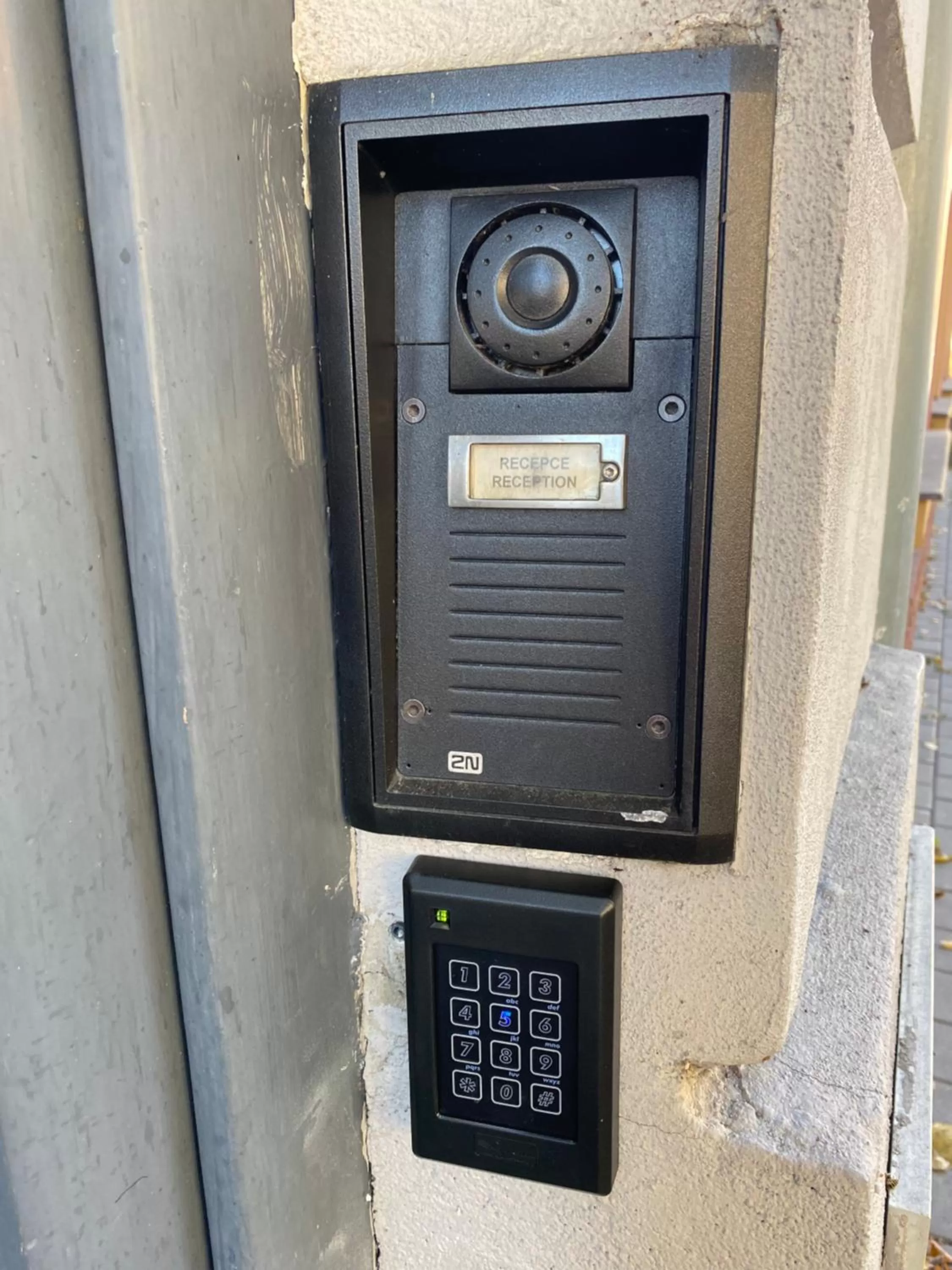 Facade/entrance in Hotel city.city