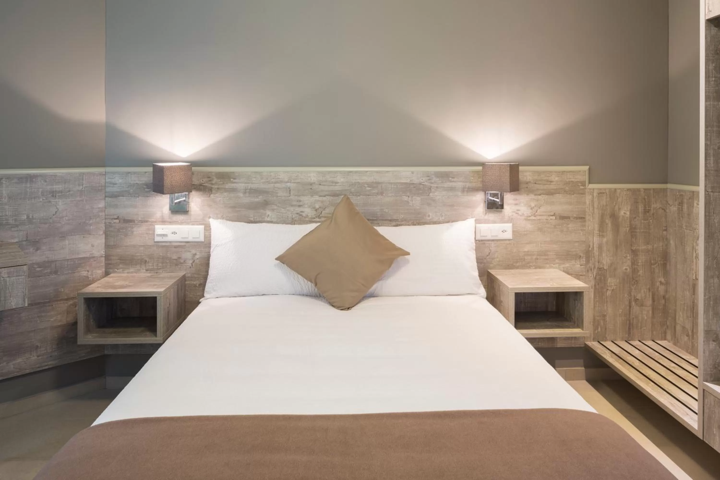 Bed in Hotel Liberty Self Check-In