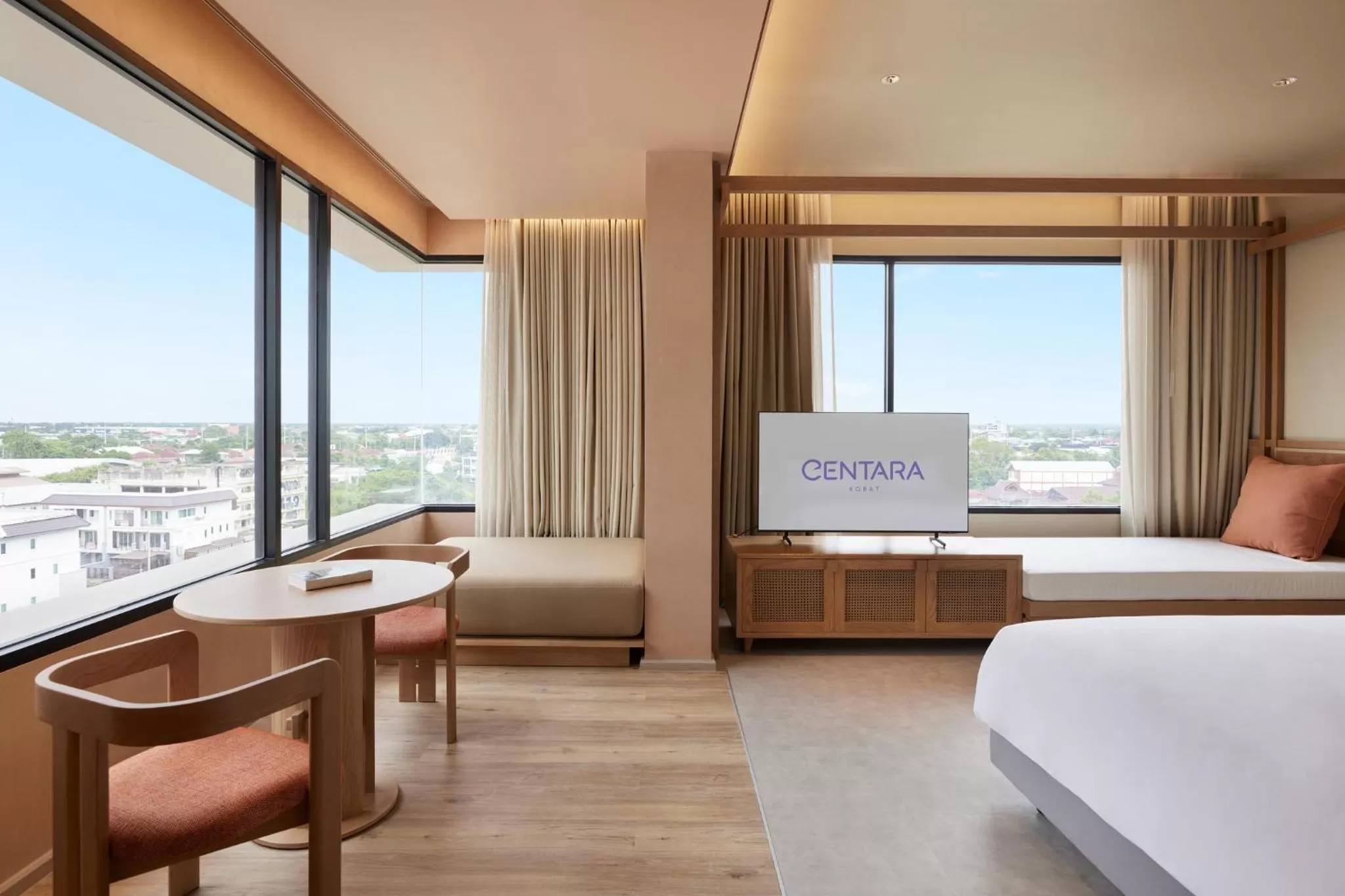 Bedroom, Bed in Centara Korat