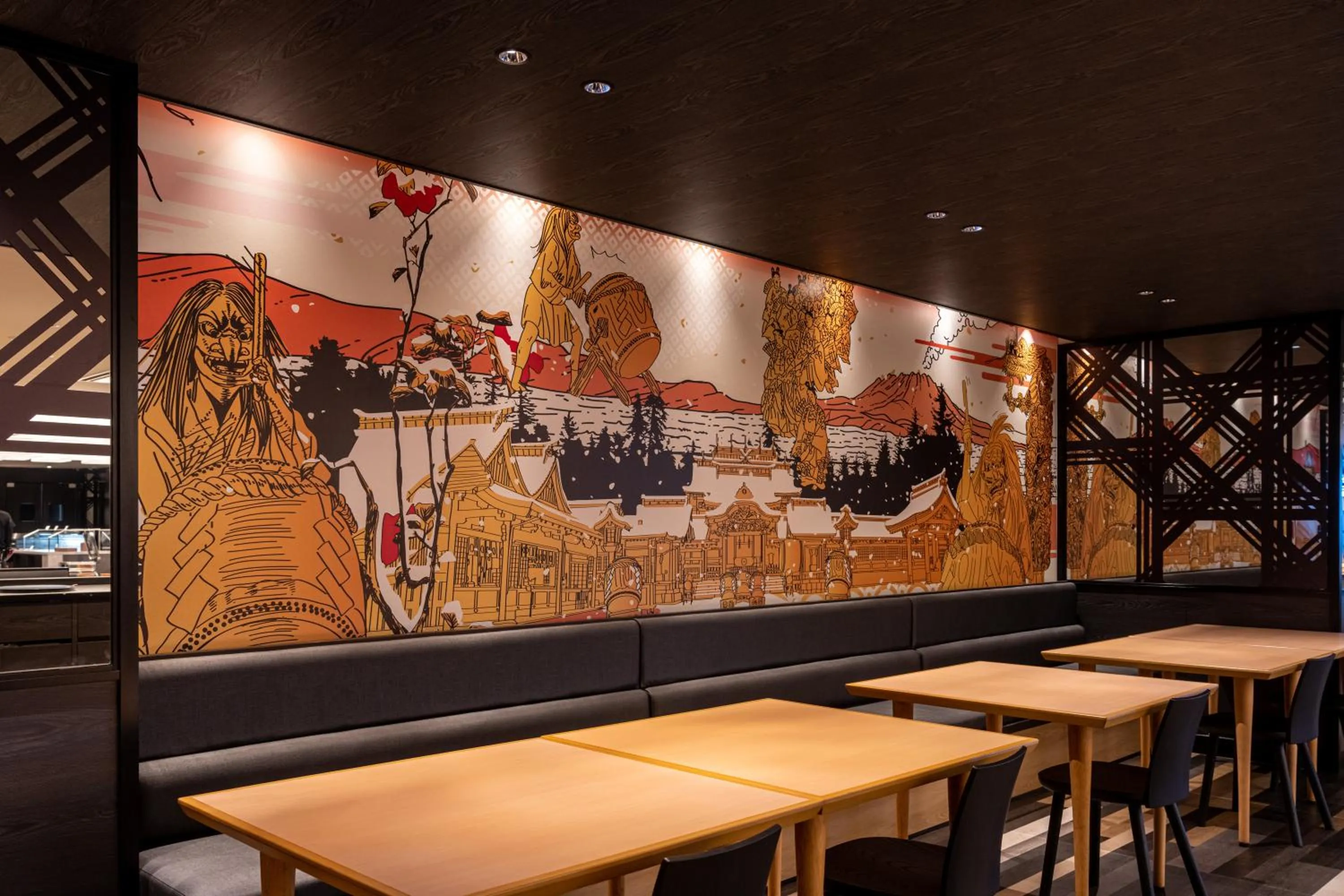 Restaurant/places to eat in Kirishima Kokusai Hotel