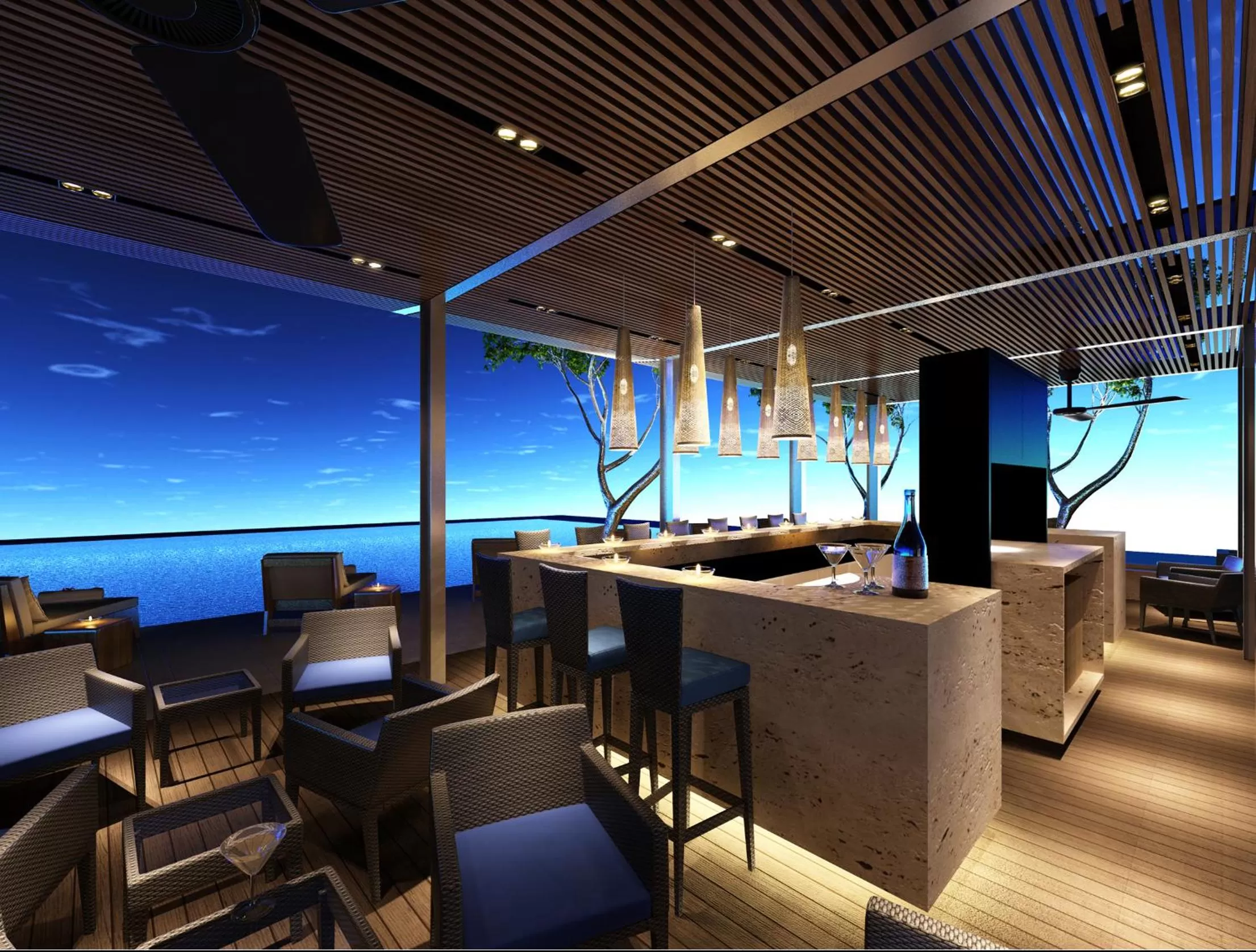 Lounge or bar in One Farrer Hotel