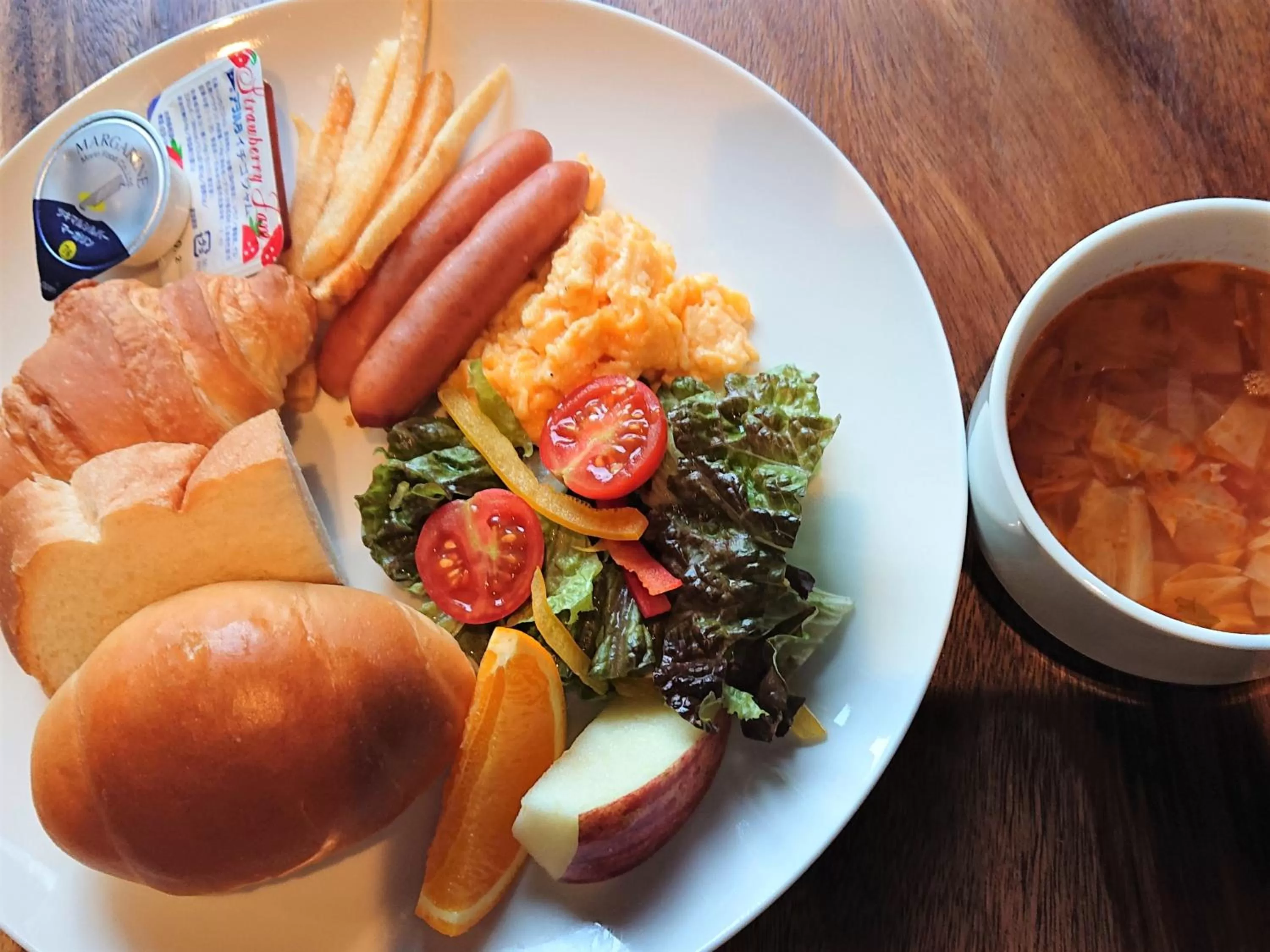 Breakfast in Green Rich Hotel Kurashiki Ekimae (Artificial hot spring Futamata Yunohana)