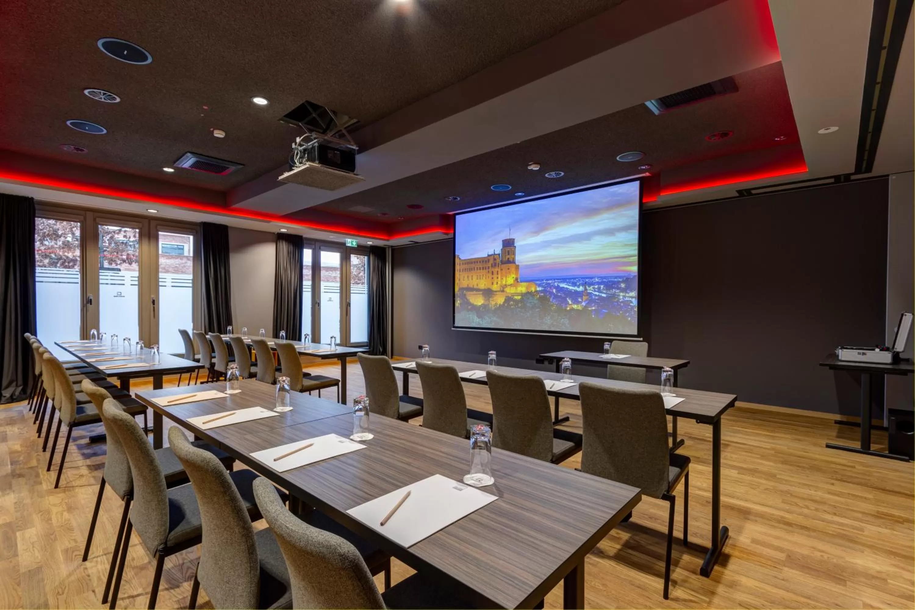 Meeting/conference room in Qube Hotel Bahnstadt