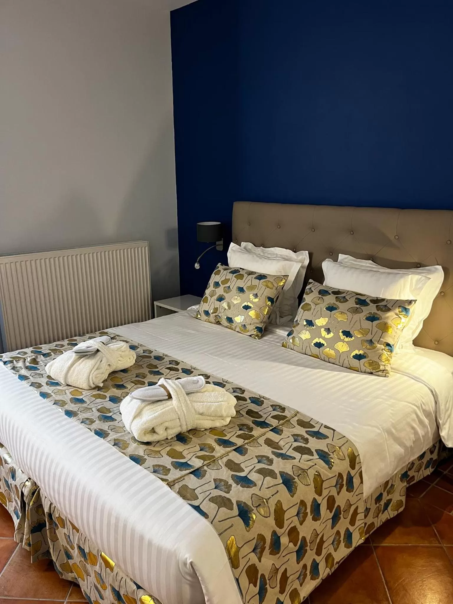 Bed in Hôtel Le Château Fort de Sedan