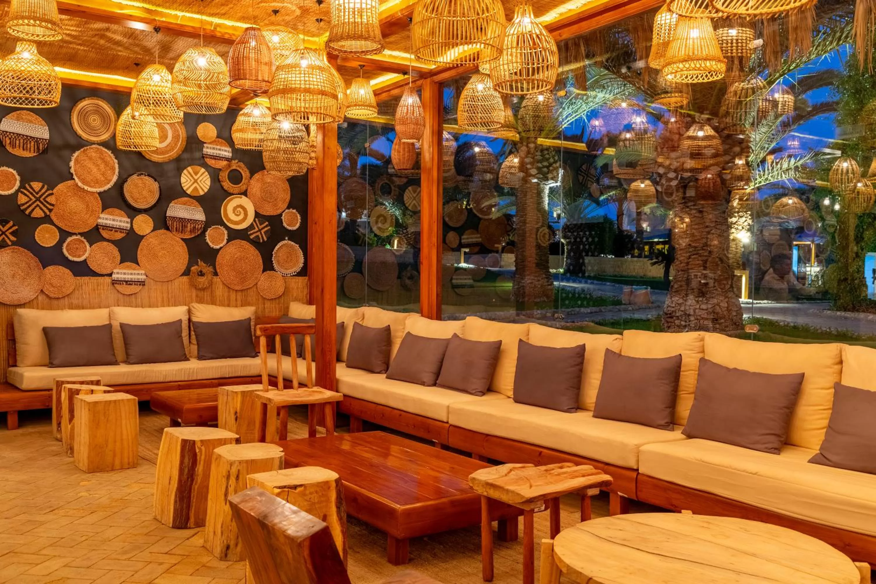 Seating area in Fort Arabesque Resort, Spa & Villas