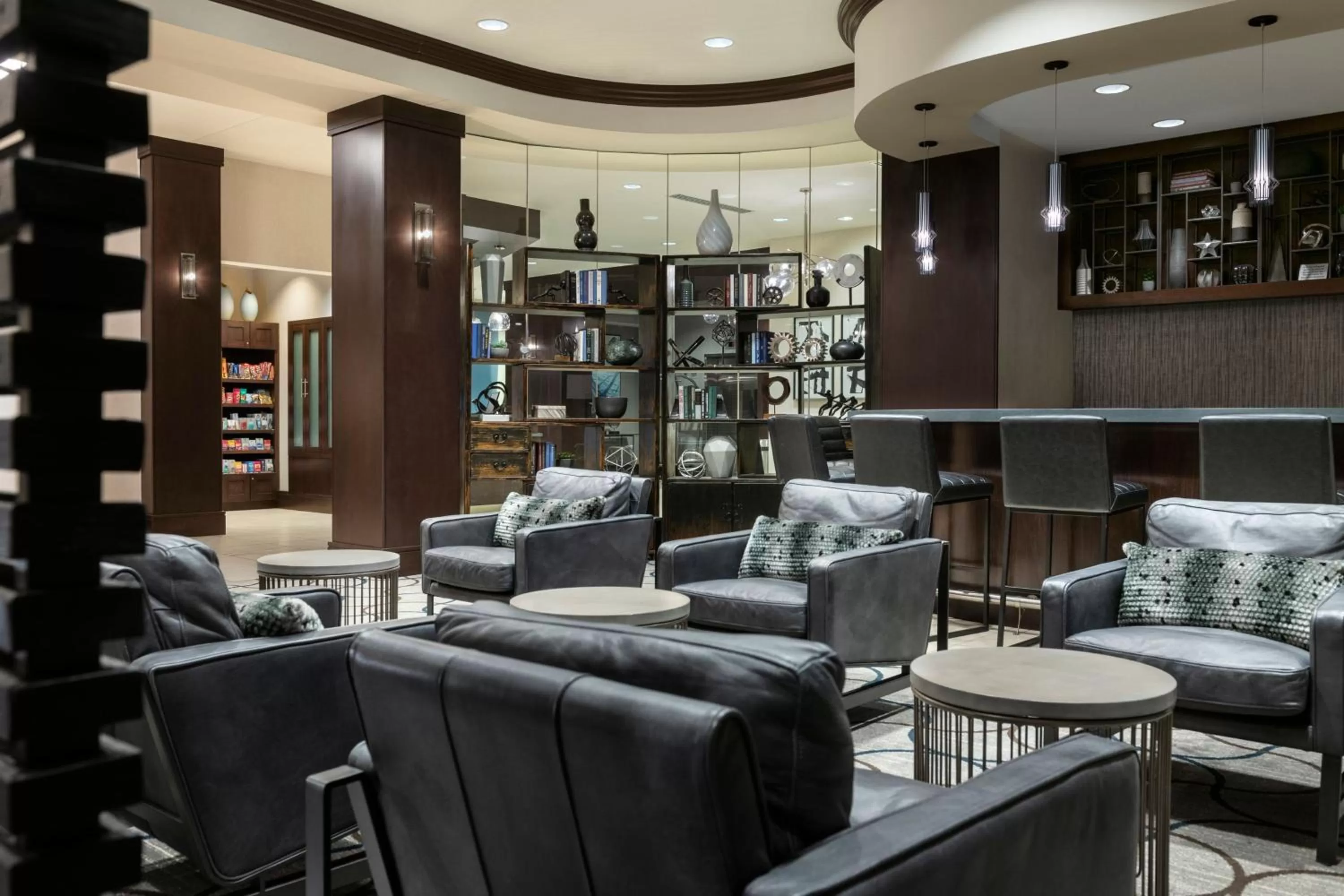 Lounge or bar in Residence Inn by Marriott Portsmouth Downtown