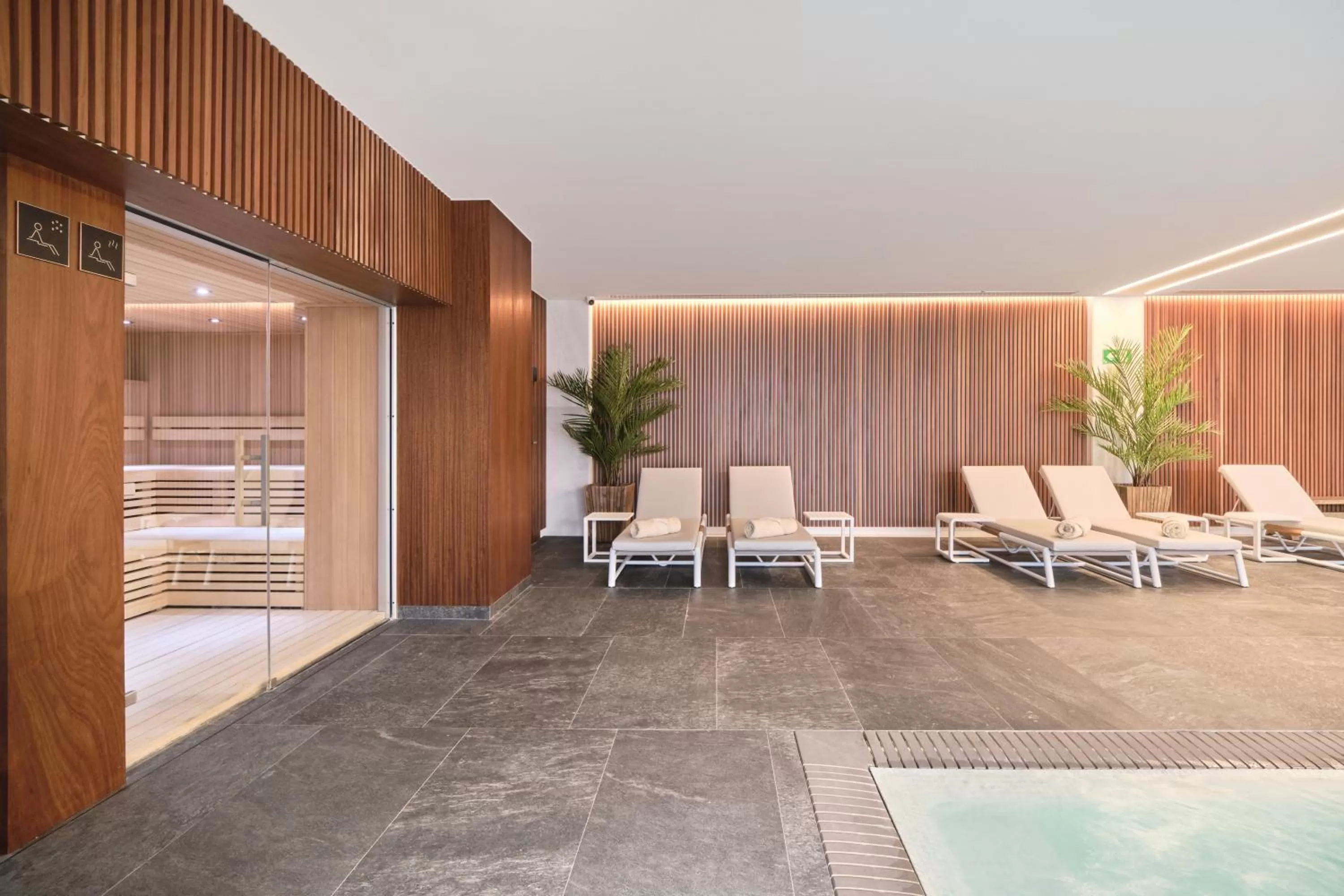 Spa and wellness centre/facilities in Hotel Marina Badalona