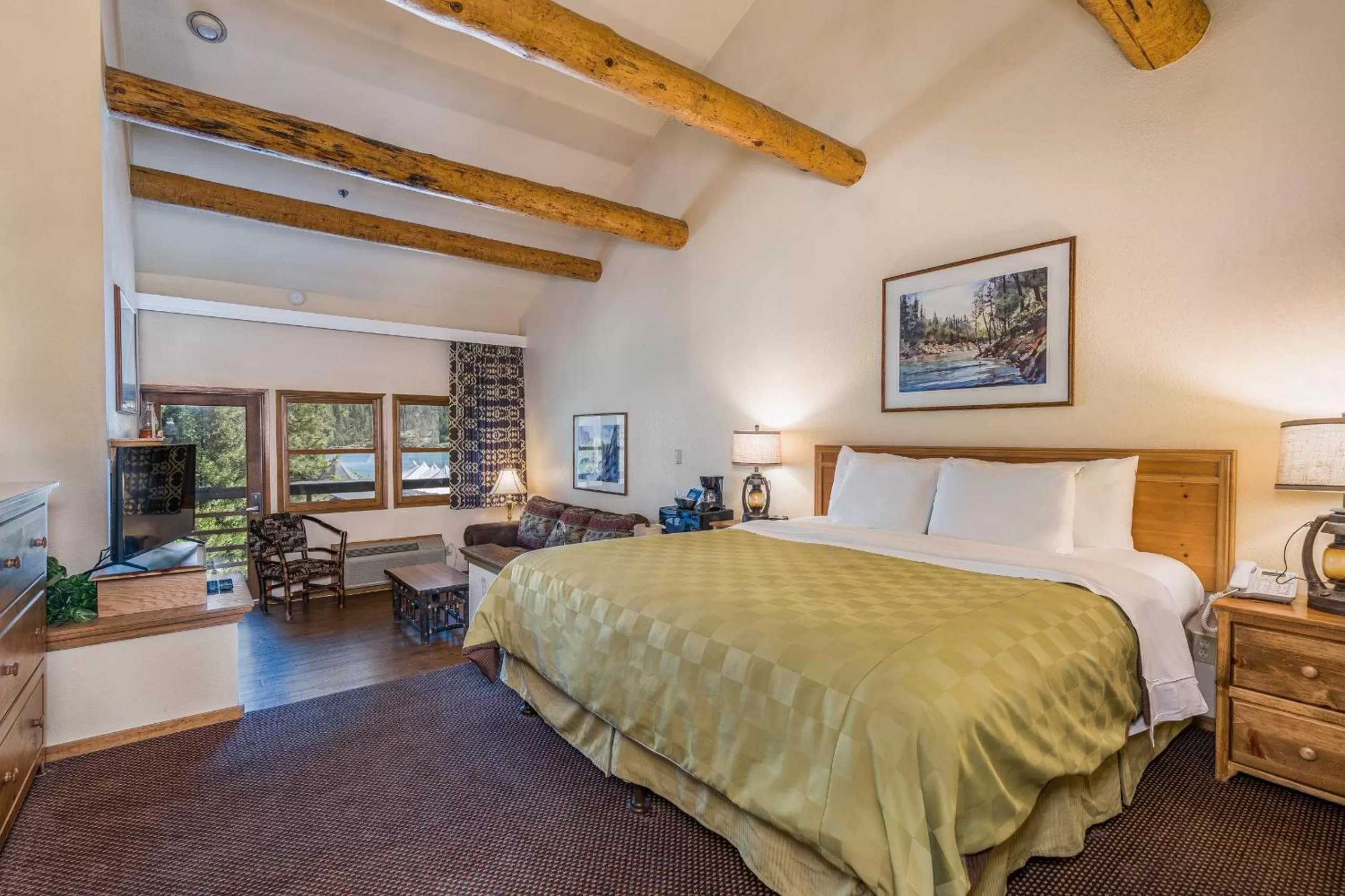 Bed in The Pines Resort & Conference Center