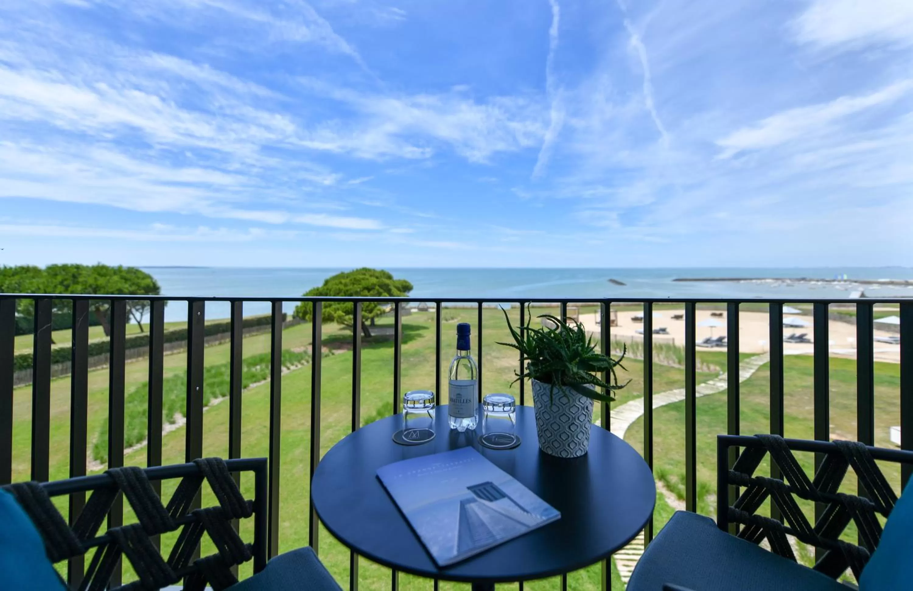 Balcony/Terrace in La Grande Terrasse Hotel & Spa La Rochelle - MGallery Collection