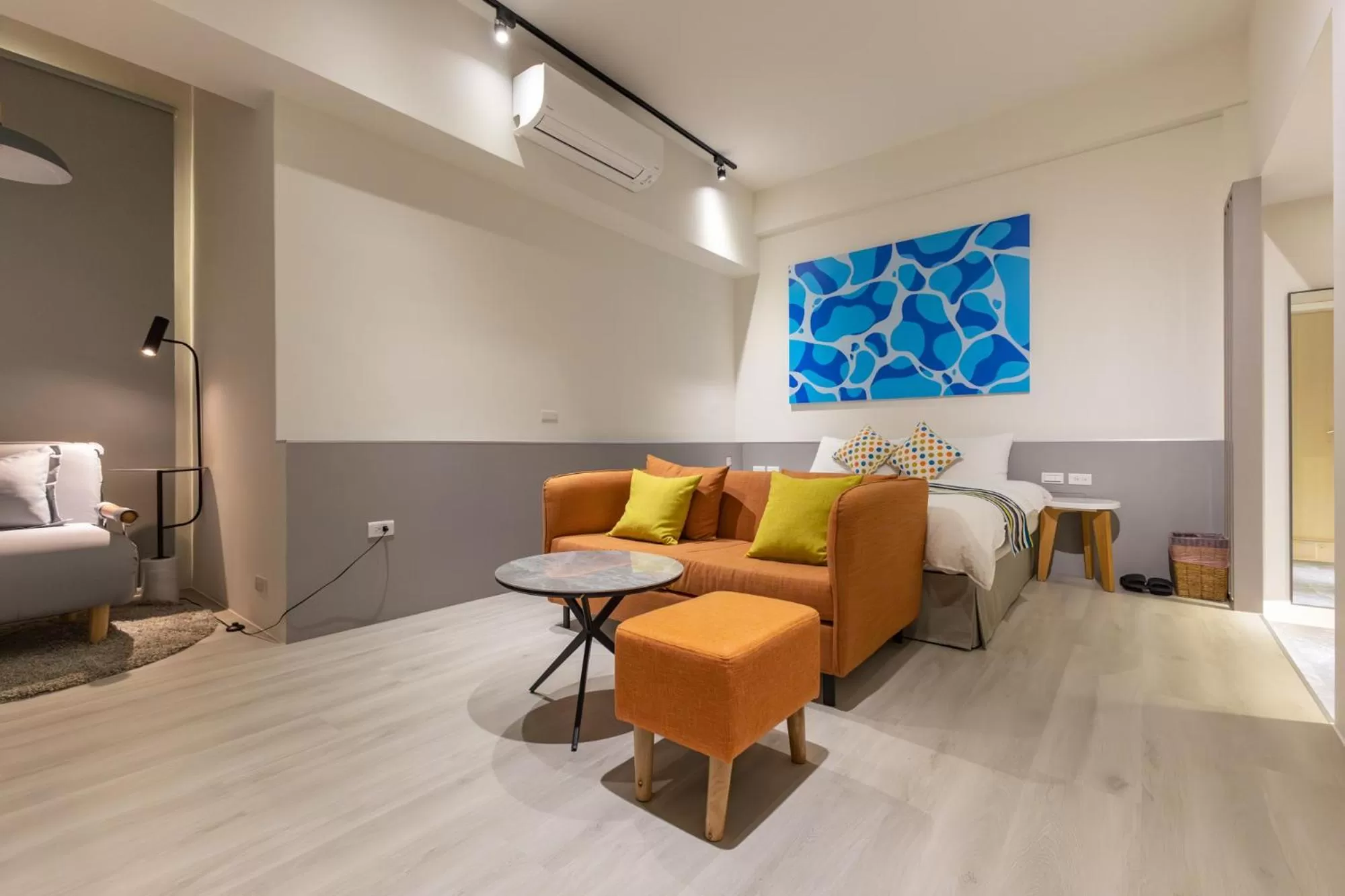 Living room in Beachcastle & Sea View Villa