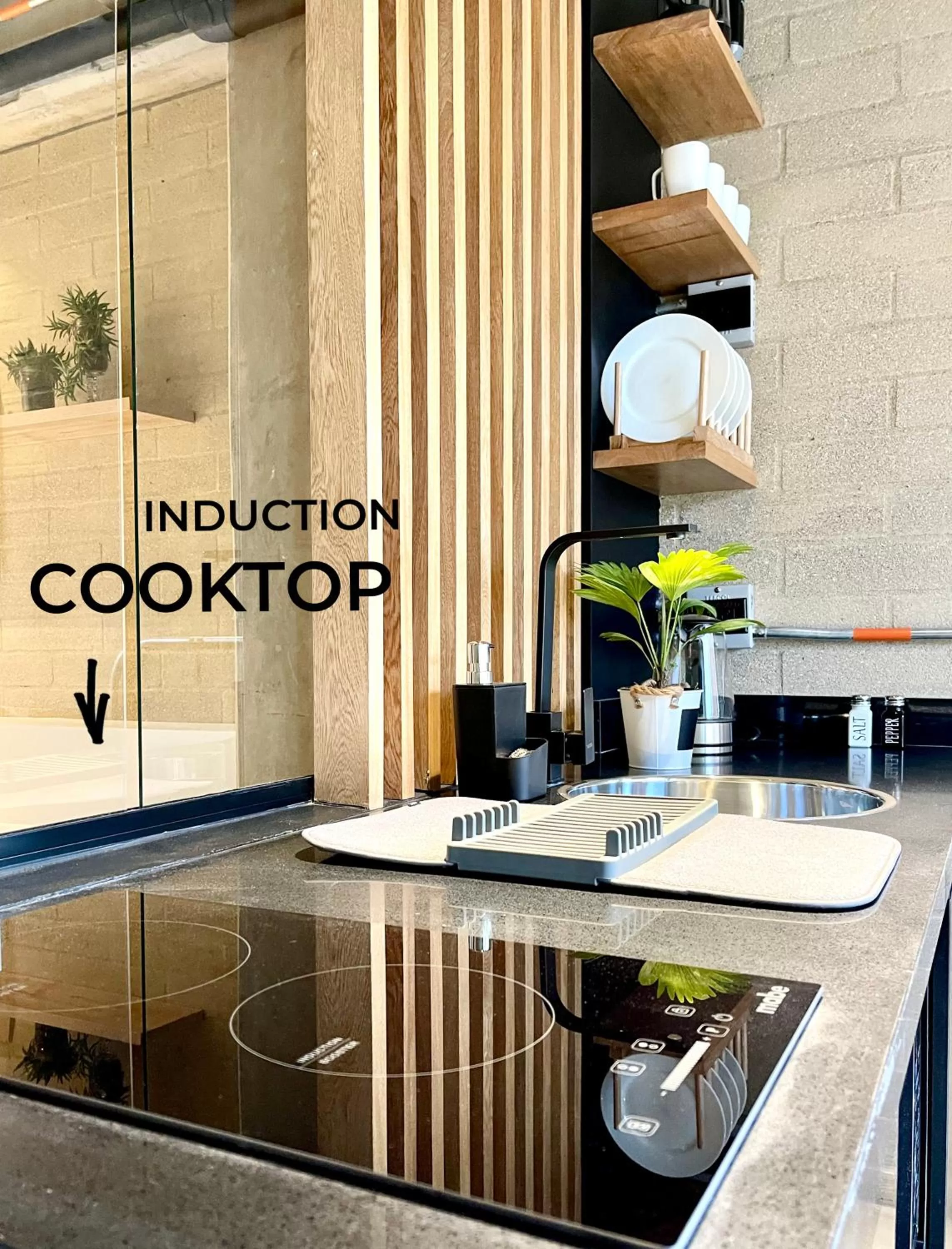 kitchen in Beminimal Hotel